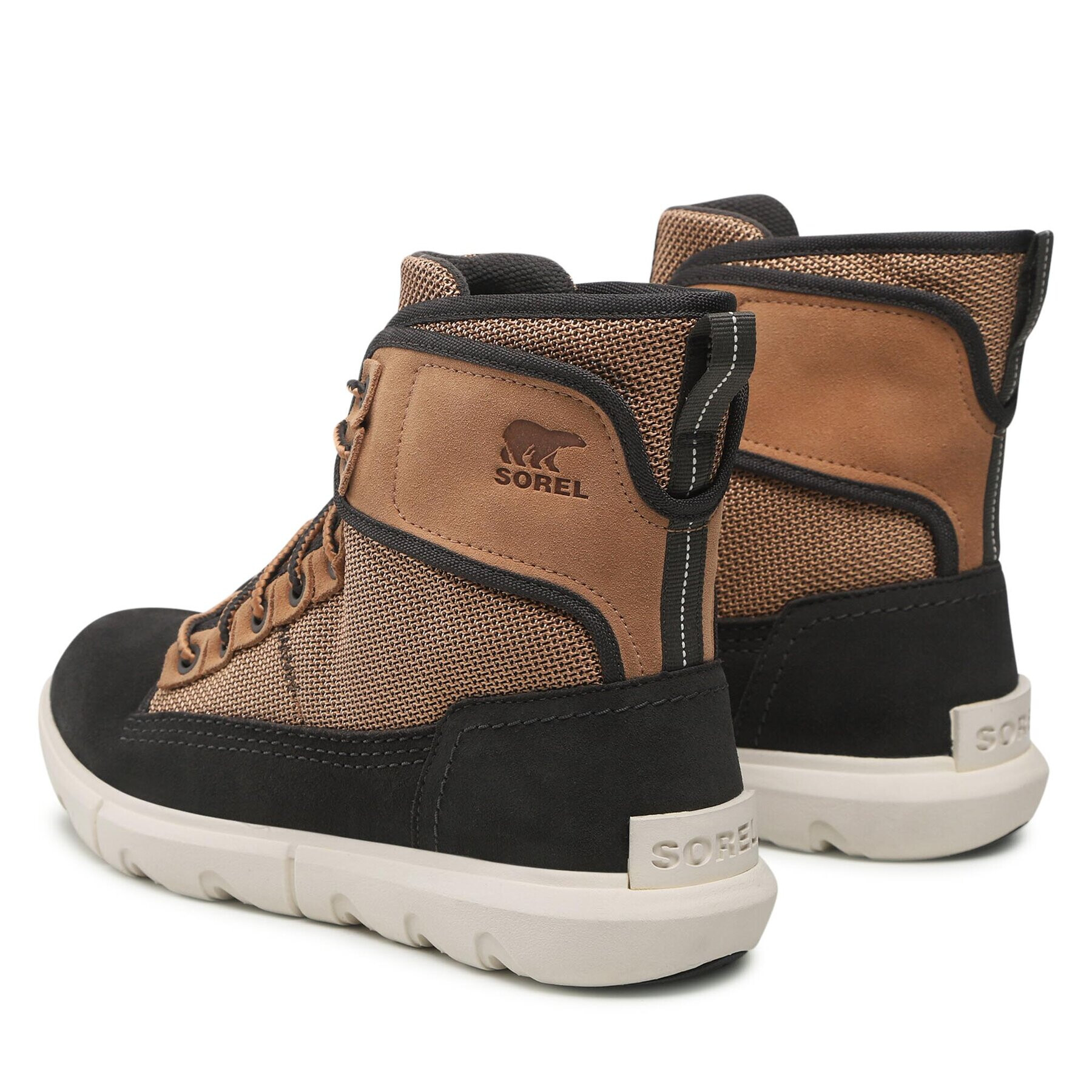 Sorel Зимни обувки Explorer Mission Boot Wp NM4808 Кафяв - Pepit.bg