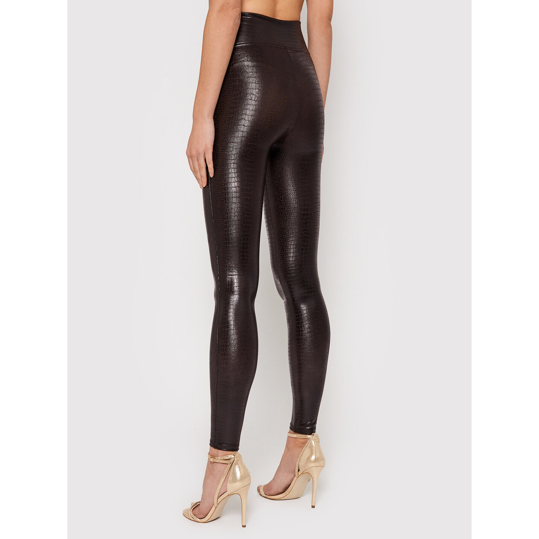 SPANX Клин Faux Leather Croc 20303R Кафяв Slim Fit - Pepit.bg