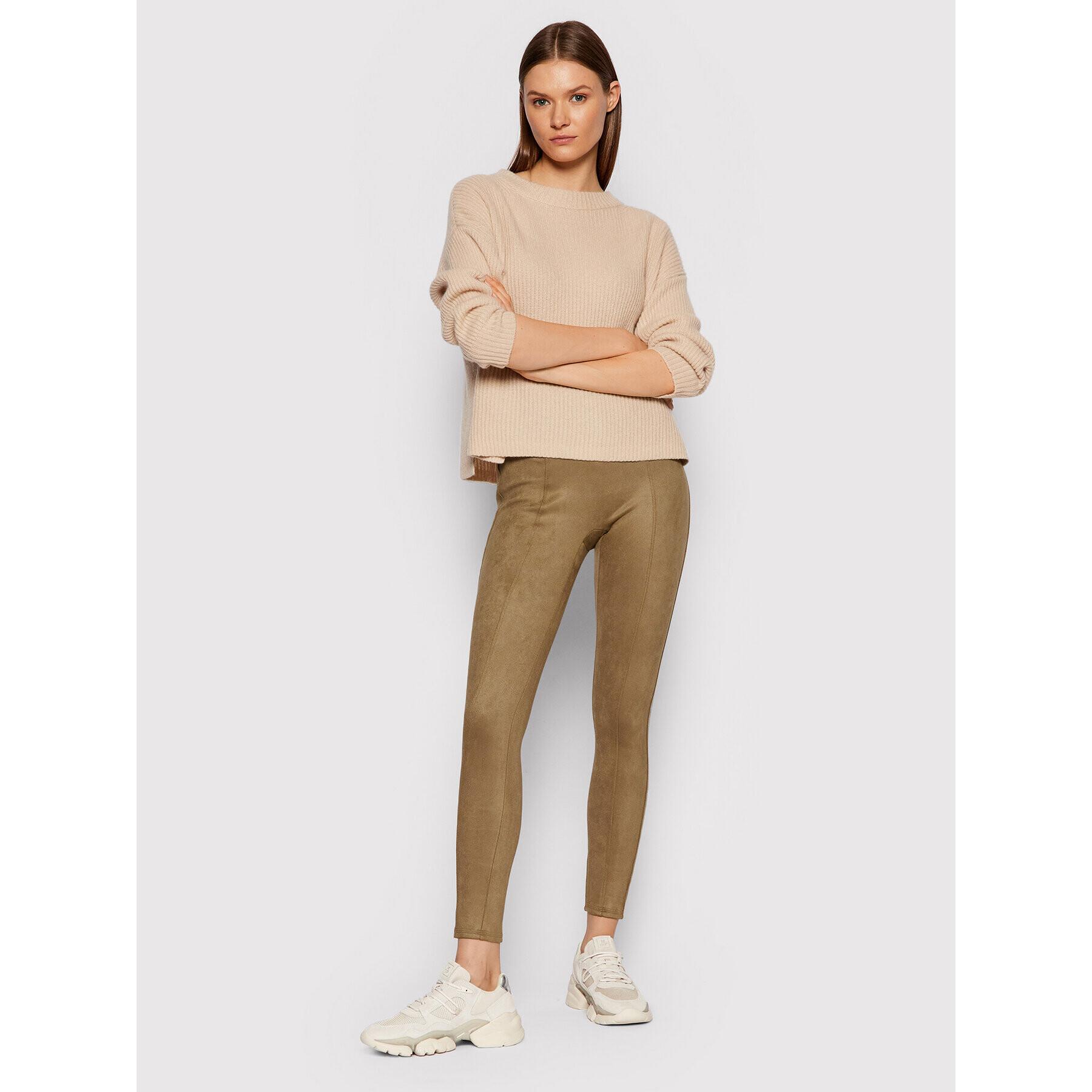 SPANX Клин Faux Suede 20322R Бежов Slim Fit - Pepit.bg
