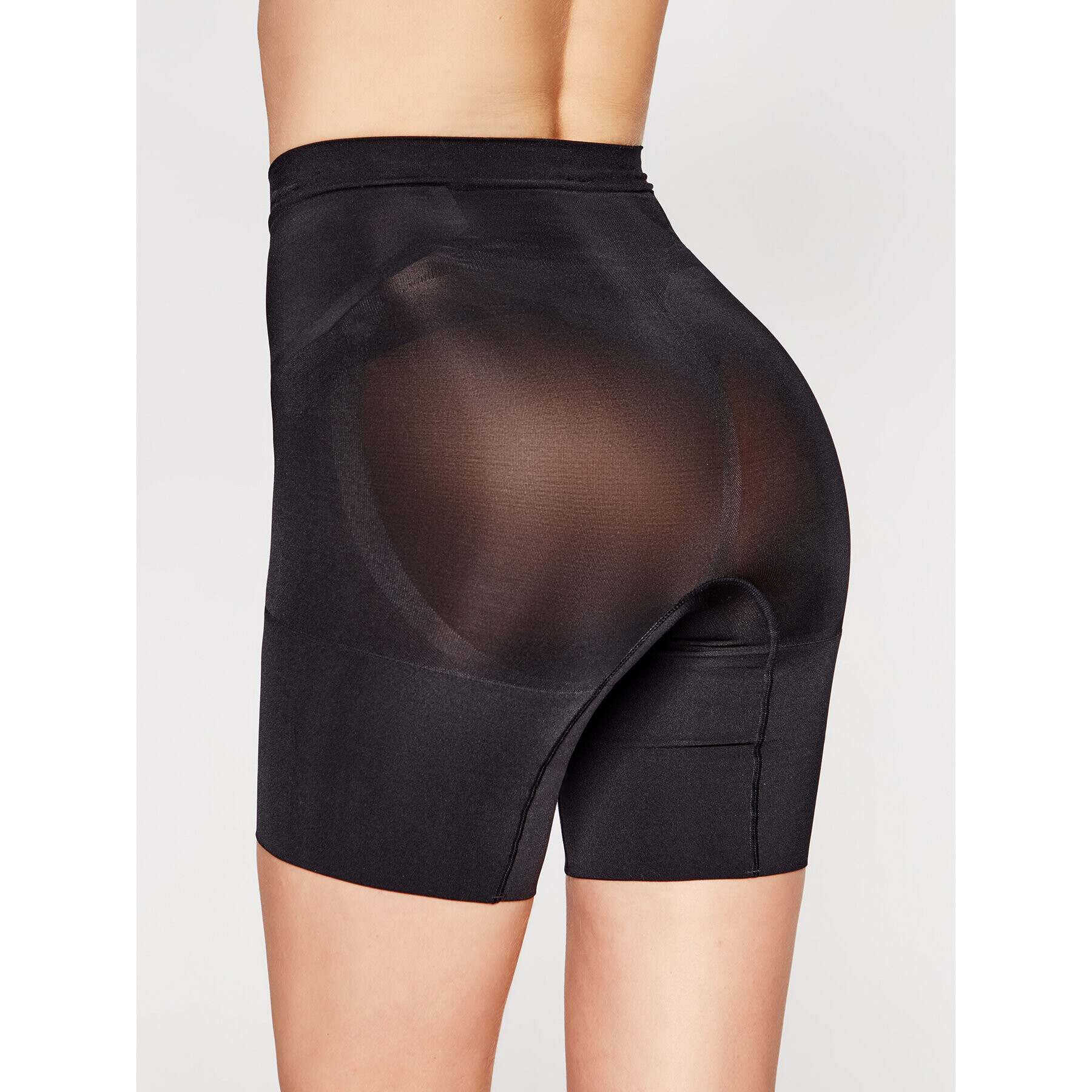 SPANX Моделиращо бельо долна част Oncore Mid-Thigh Short SS6615 Черен - Pepit.bg