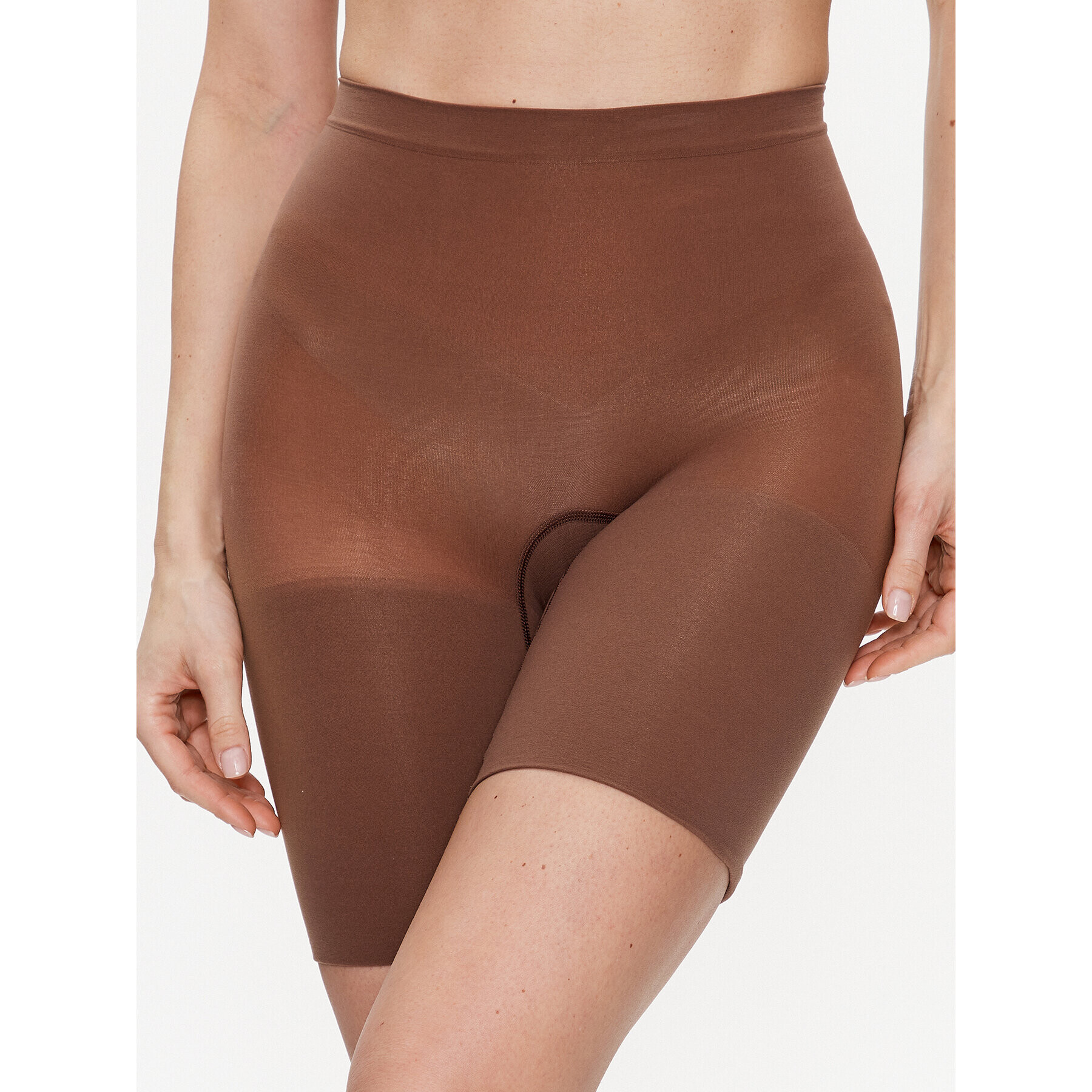 SPANX Моделиращо бельо долна част Power Short Power Collection 2744 Кафяв - Pepit.bg