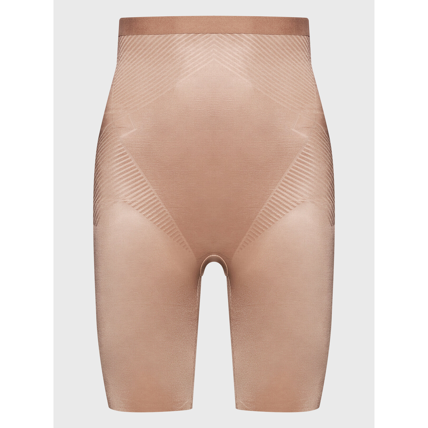 SPANX Моделиращо бельо долна част Thinstincts 2.0 High Waist Mid-Thigh 10233R Бежов - Pepit.bg