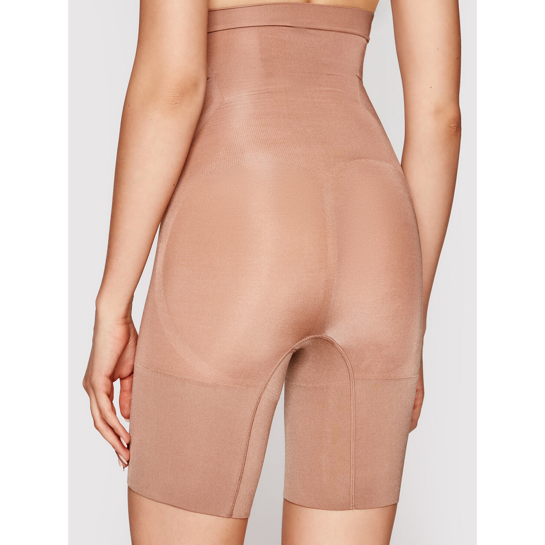 SPANX Моделиращо бельо долна част Oncore High-Waist High Short SS1915 Кафяв - Pepit.bg