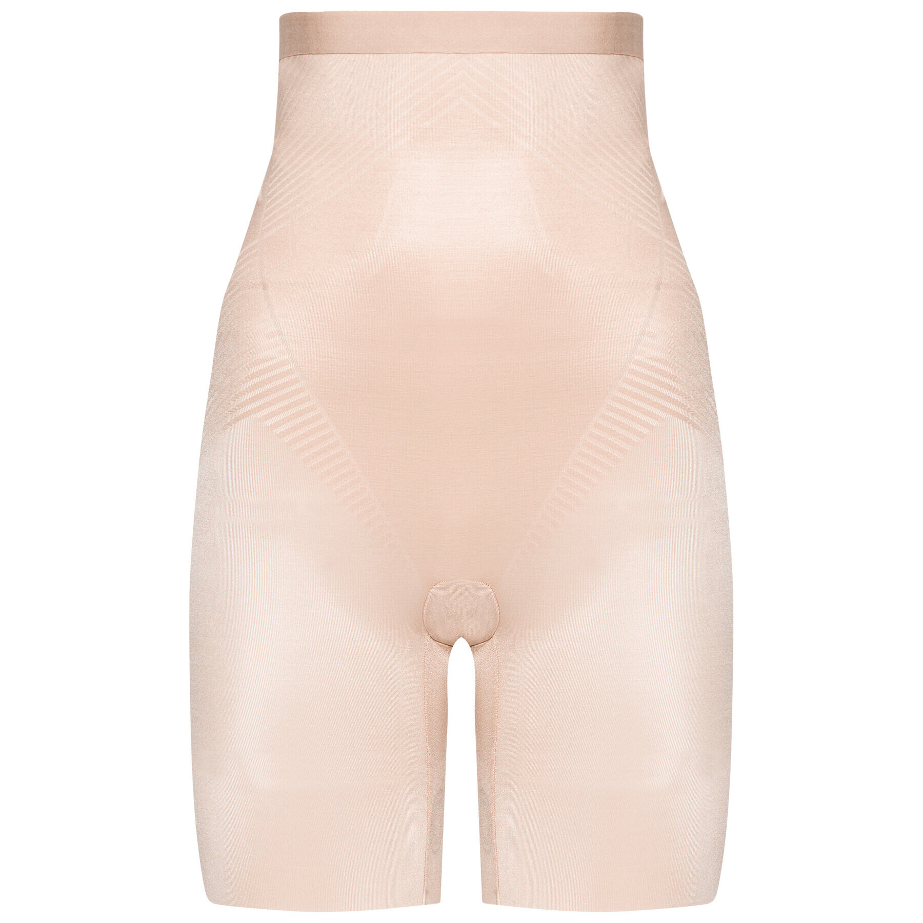 SPANX Моделиращо бельо долна част Thinstincts 2.0 High Waist Mid-Thigh 10233R Бежов - Pepit.bg