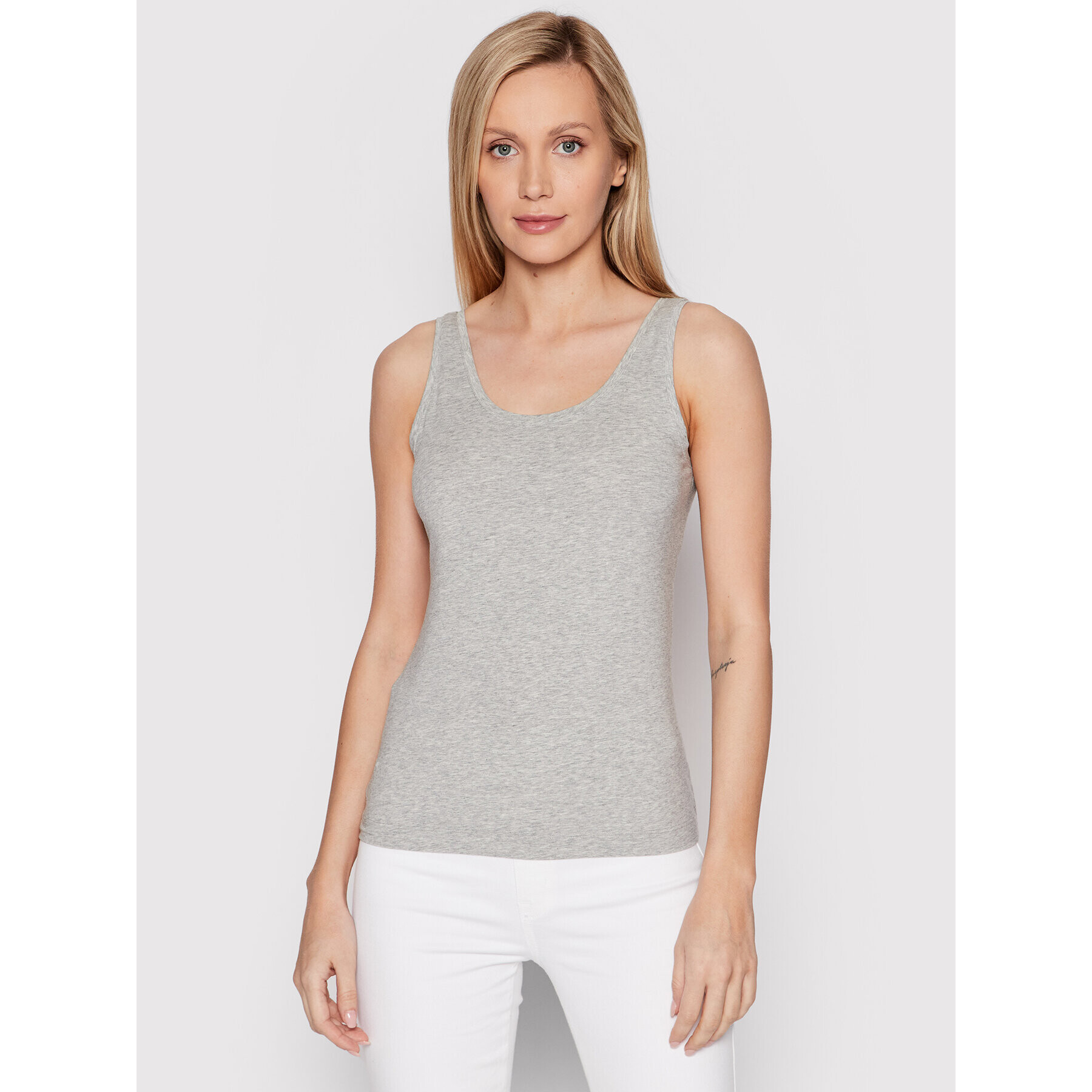 SPANX топ Control 10267R Сив Slim Fit - Pepit.bg