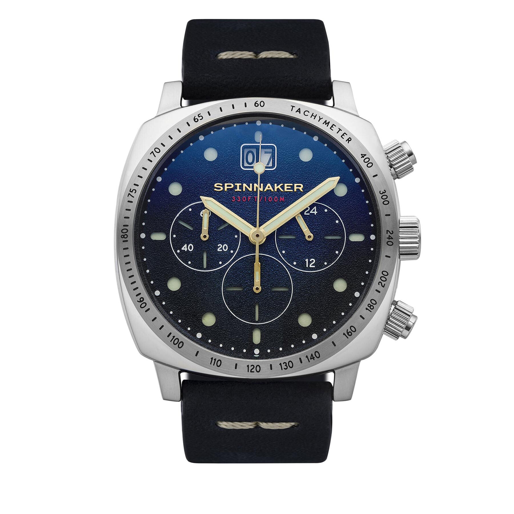 Spinnaker Часовник Hull Chronograph SP-5068-03 Черен - Pepit.bg