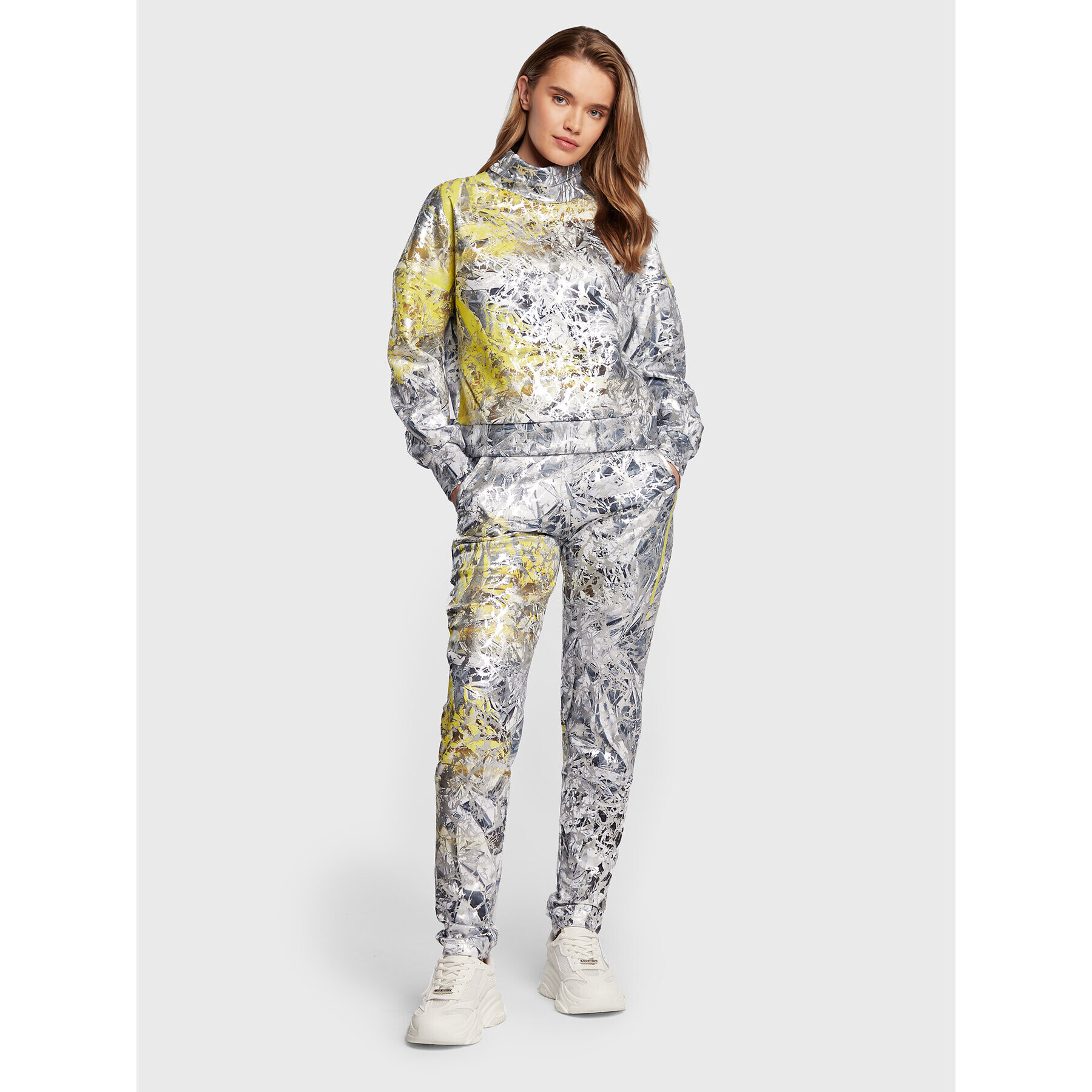 Sportalm Долнище анцуг 9856512926 Сребрист Regular Fit - Pepit.bg