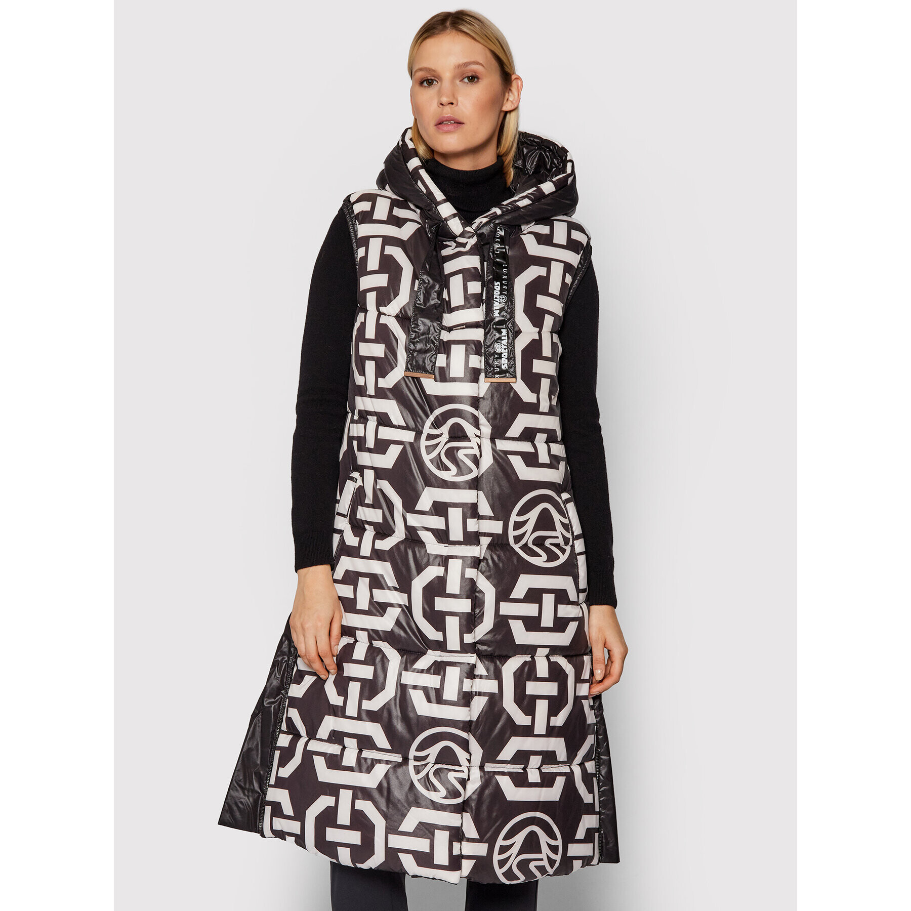 Sportalm Елек Value M.K. 9612021136 Черен Regular Fit - Pepit.bg