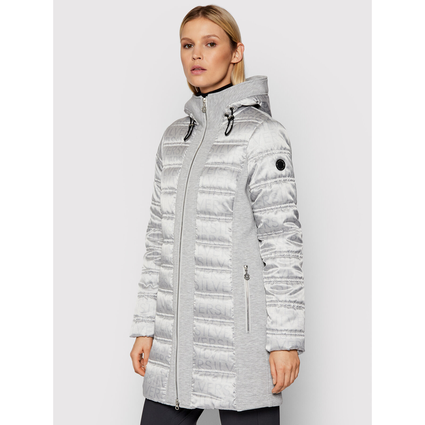 Sportalm Пухено яке Versuv M.K. 9611033100 Сив Regular Fit - Pepit.bg