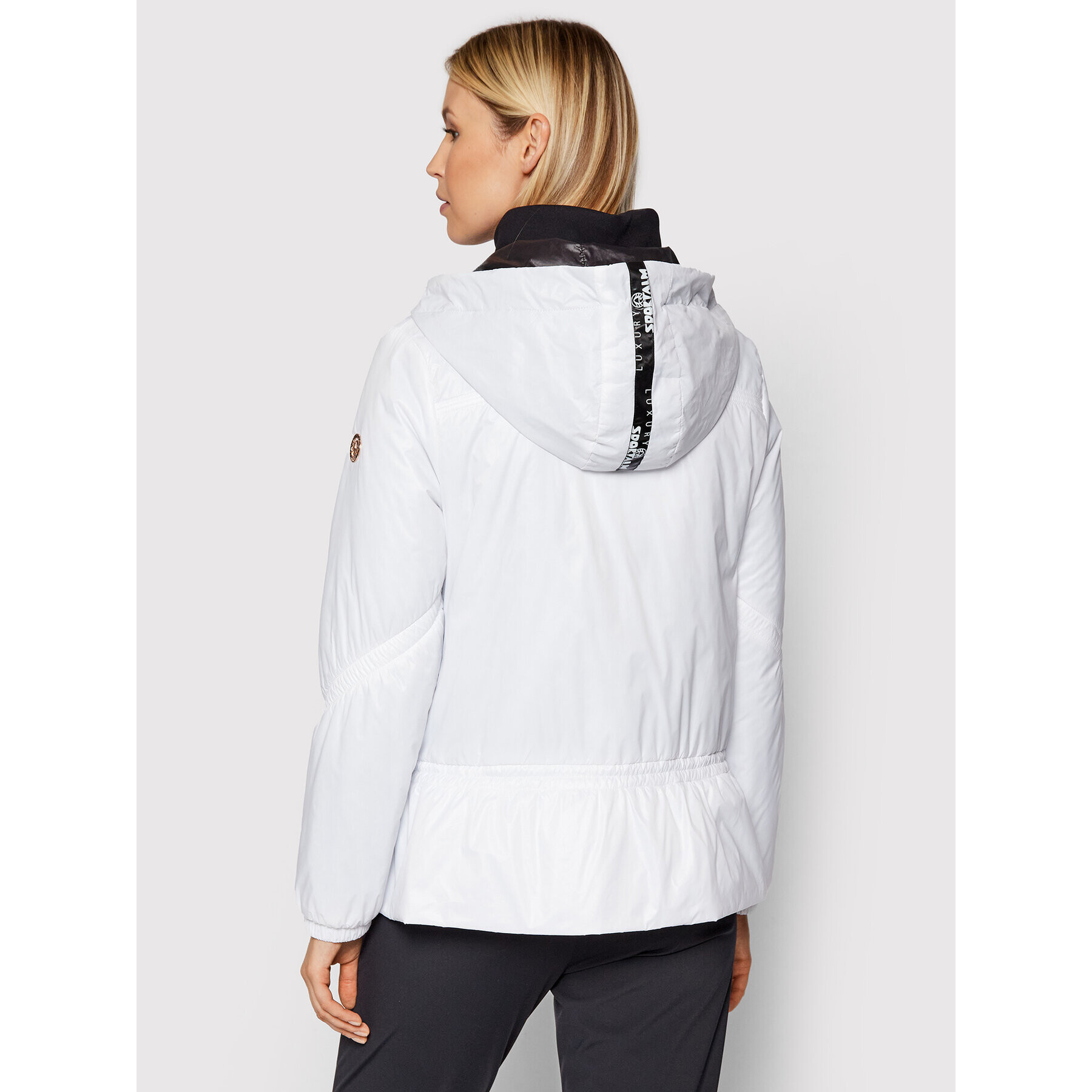 Sportalm Пухено яке 9610045097 Бял Regular Fit - Pepit.bg