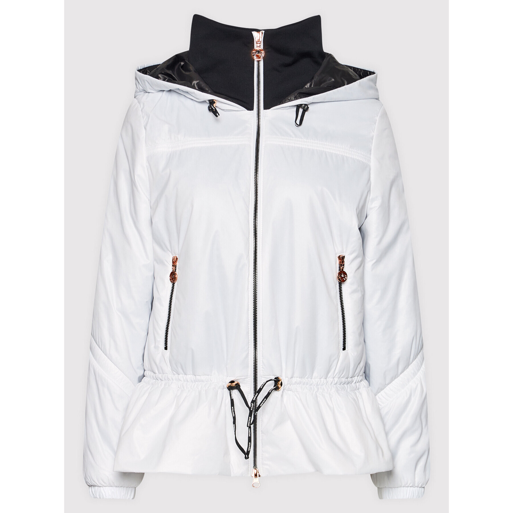 Sportalm Пухено яке 9610045097 Бял Regular Fit - Pepit.bg