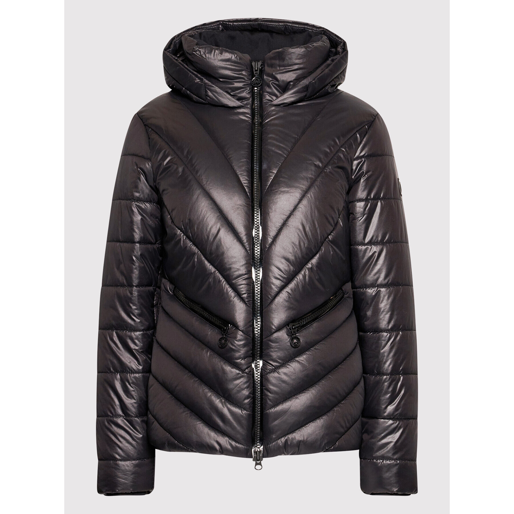 Sportalm Пухено яке 9610050097 Черен Slim Fit - Pepit.bg