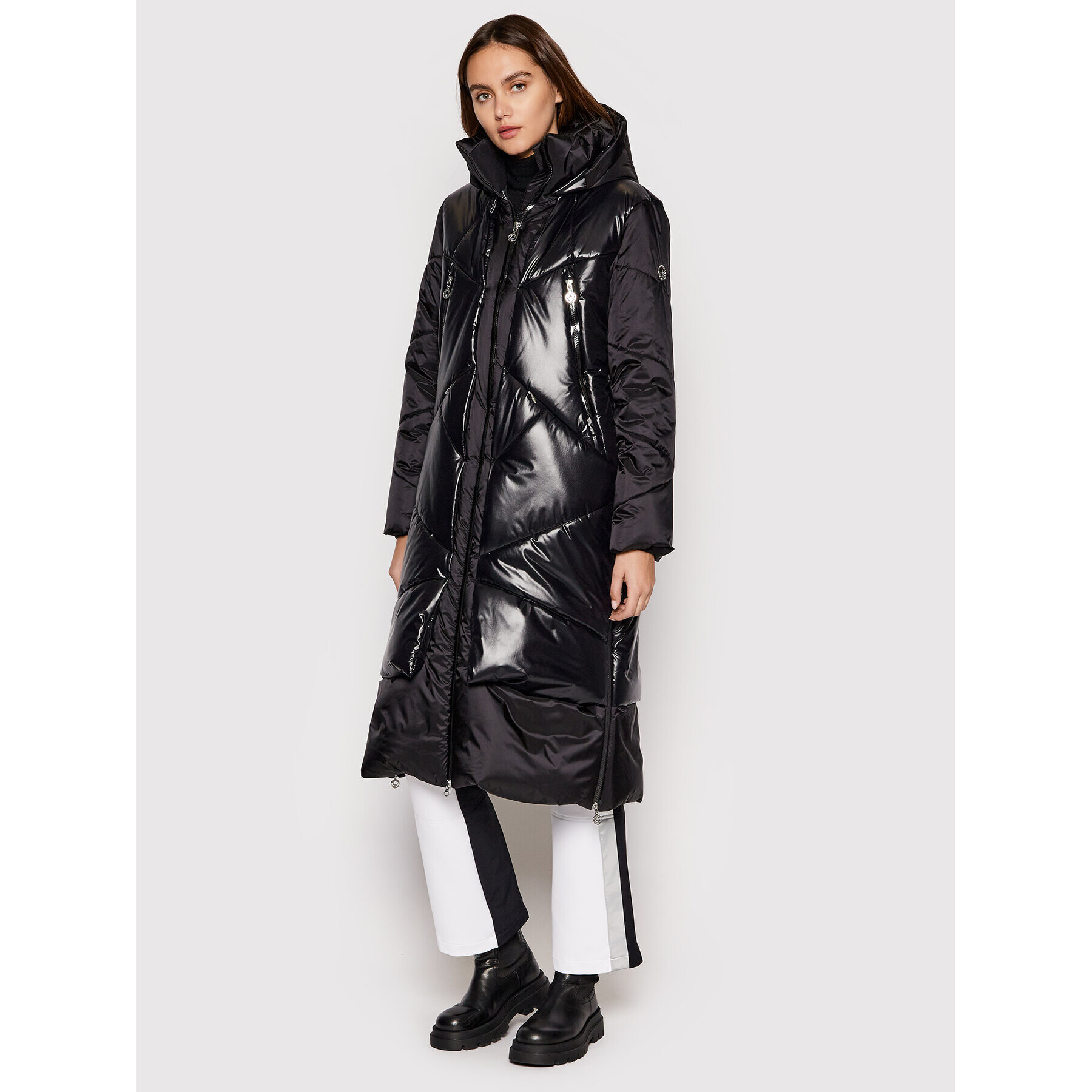 Sportalm Пухено яке 9621007489 Черен Regular Fit - Pepit.bg