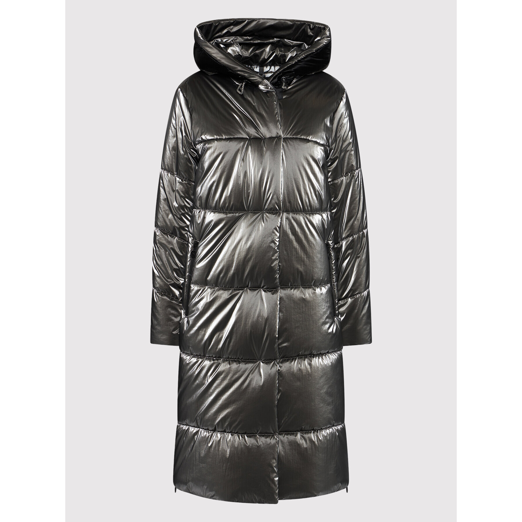 Sportalm Пухено яке 9621008112 Сребрист Regular Fit - Pepit.bg