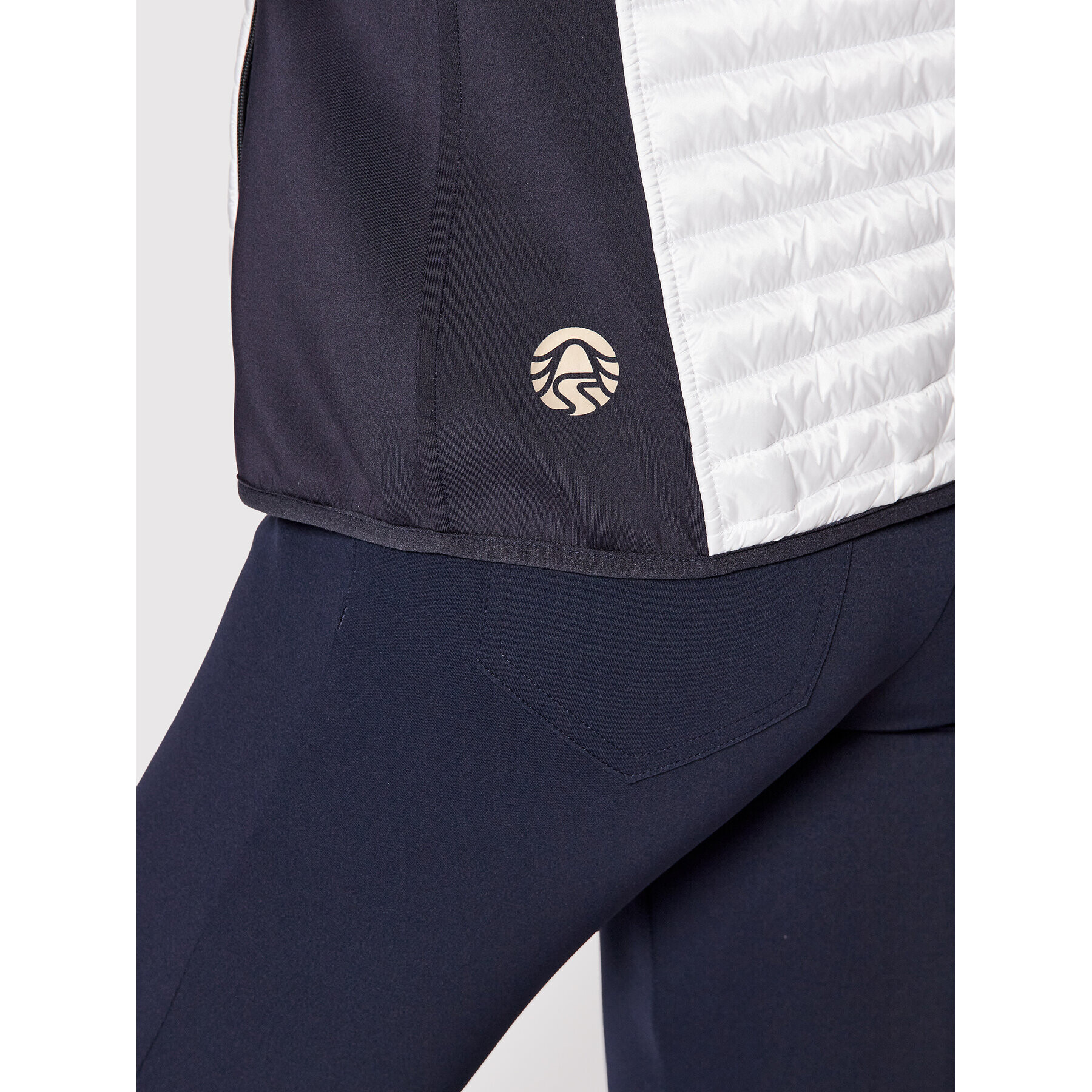 Sportalm Пухено яке 9710003715 Бял Regular Fit - Pepit.bg