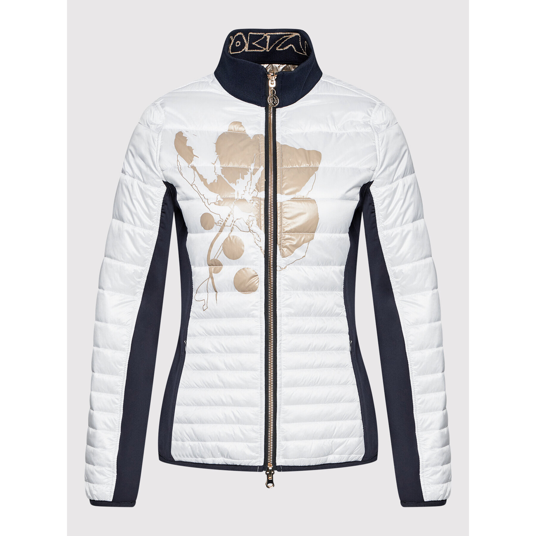 Sportalm Пухено яке 9710003715 Бял Regular Fit - Pepit.bg
