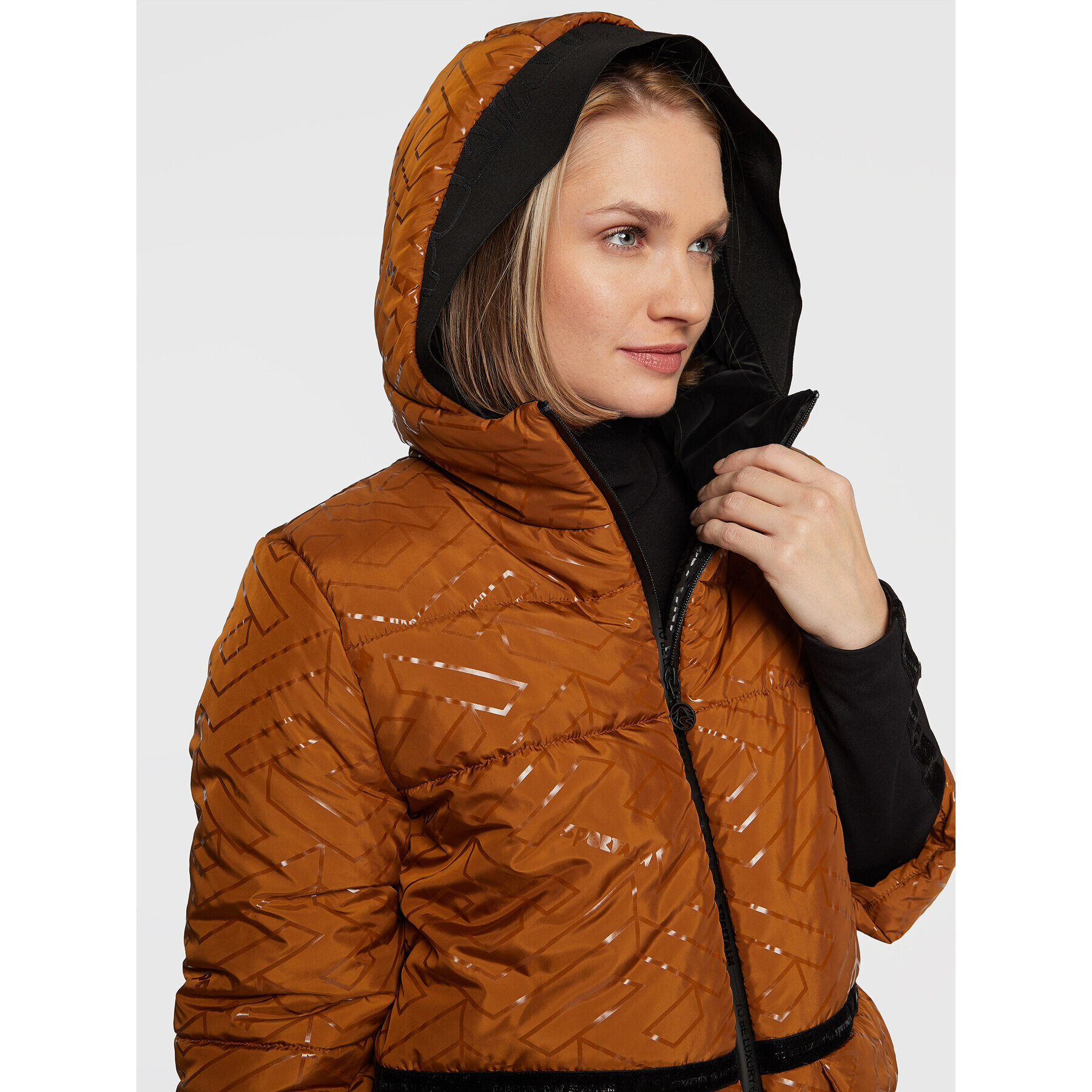 Sportalm Пухено яке 9810012115 Кафяв Regular Fit - Pepit.bg