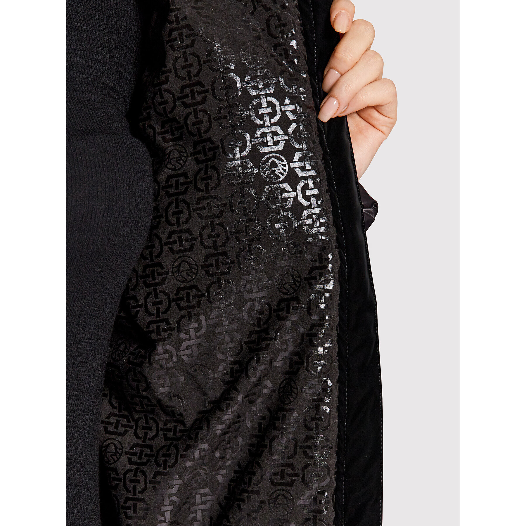 Sportalm Пухено яке 9810015192 Черен Regular Fit - Pepit.bg