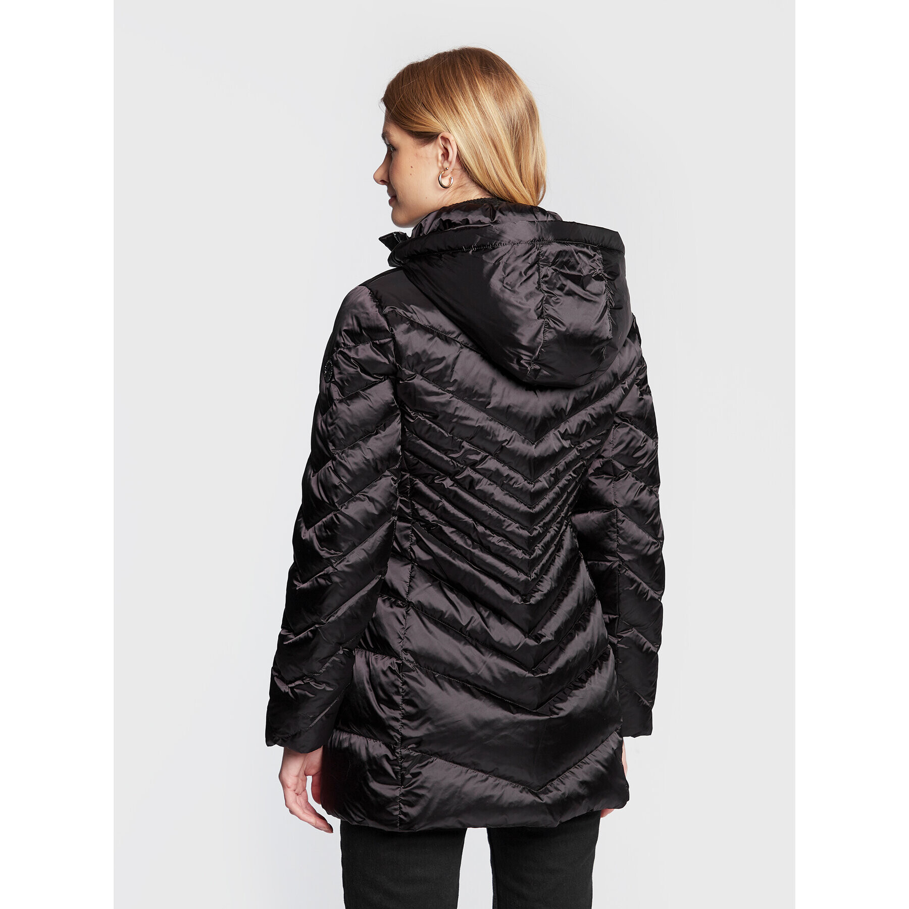 Sportalm Пухено яке 9810022752 Черен Regular Fit - Pepit.bg