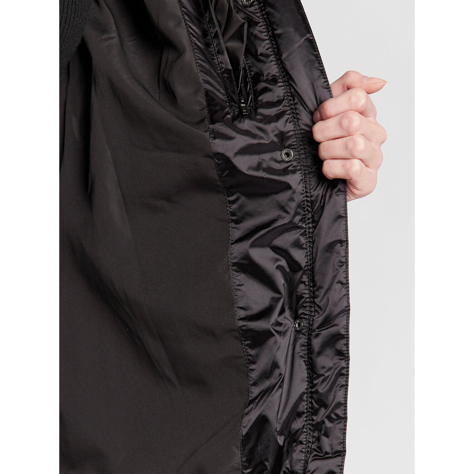 Sportalm Пухено яке 9810022752 Черен Regular Fit - Pepit.bg