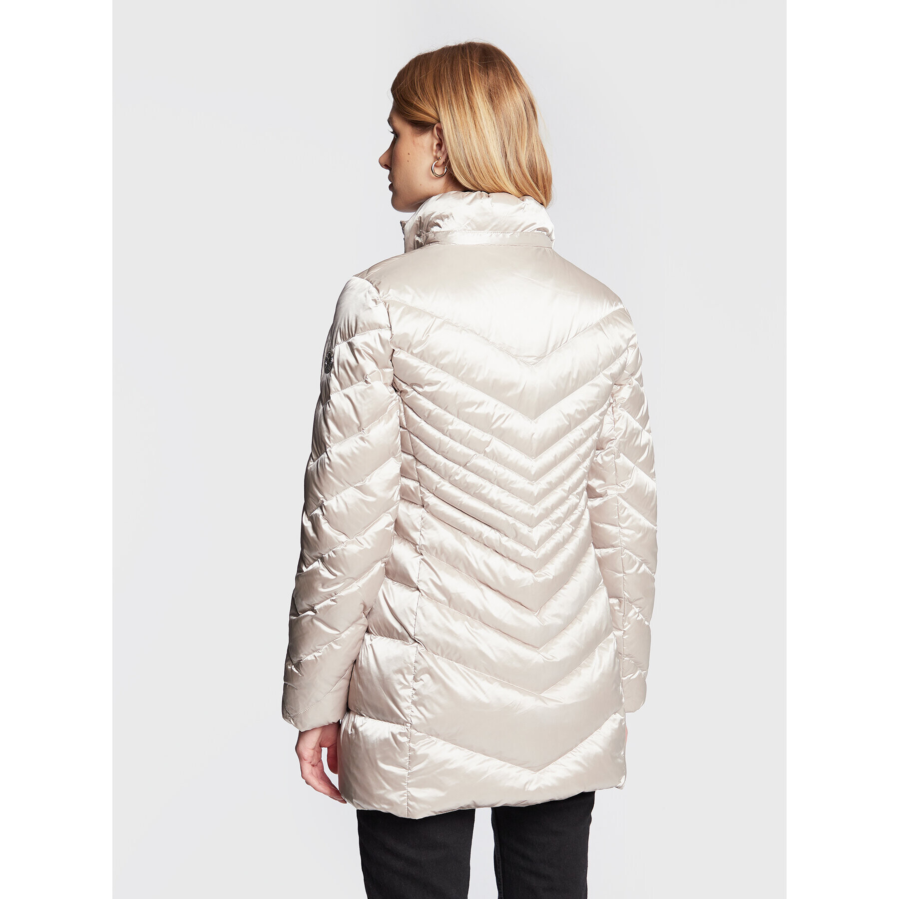 Sportalm Пухено яке 9810022752 Сив Regular Fit - Pepit.bg