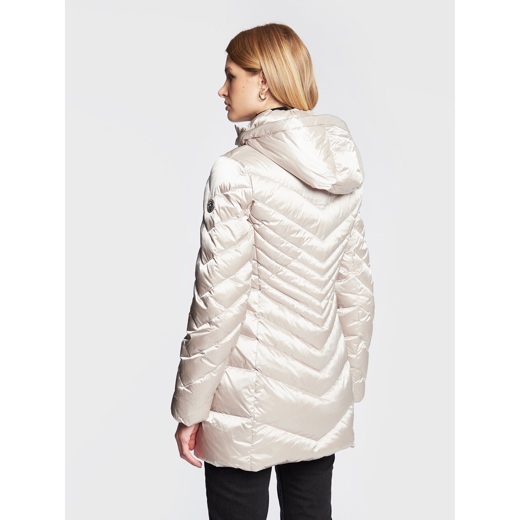 Sportalm Пухено яке 9810022752 Сив Regular Fit - Pepit.bg