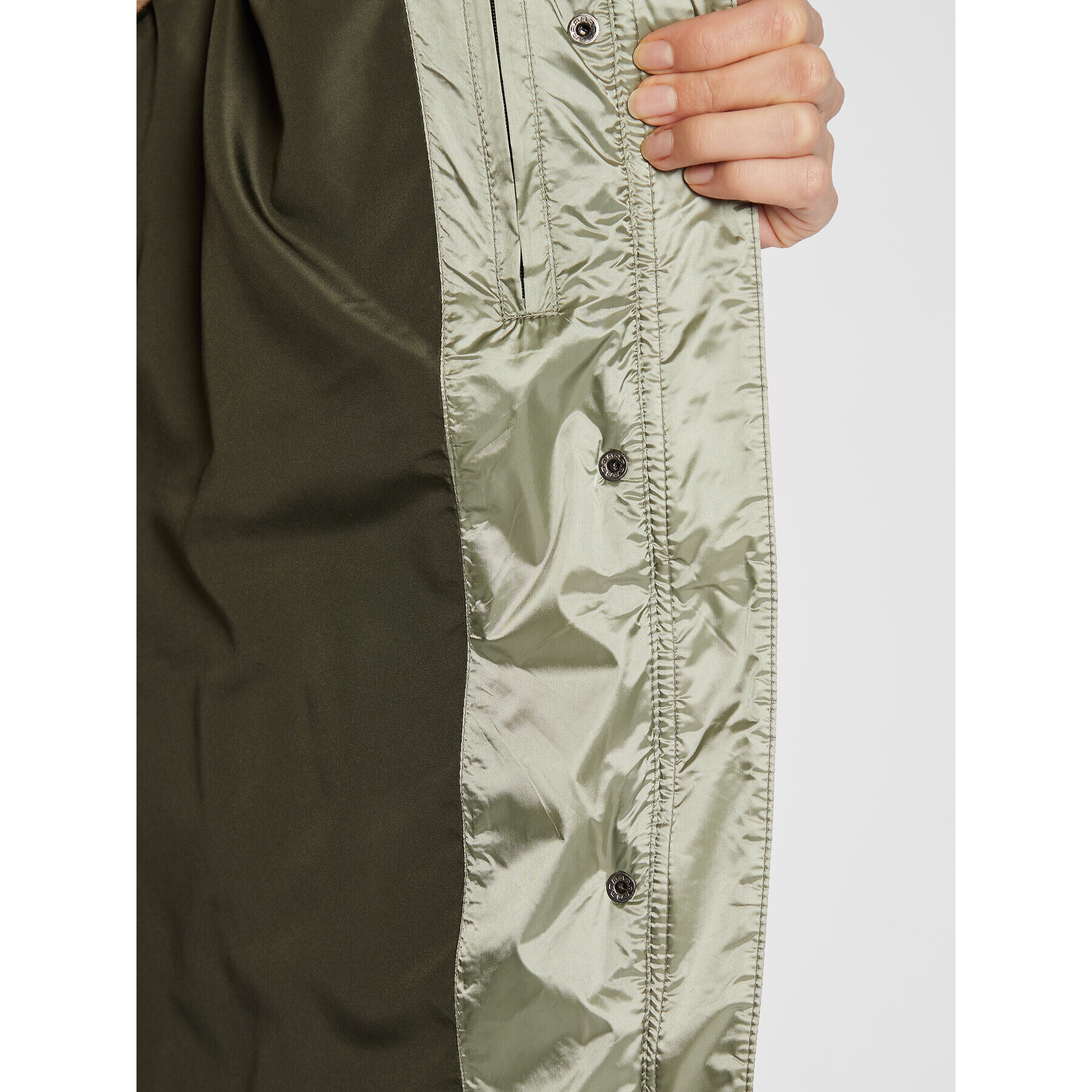 Sportalm Пухено яке 9810022752 Зелен Regular Fit - Pepit.bg