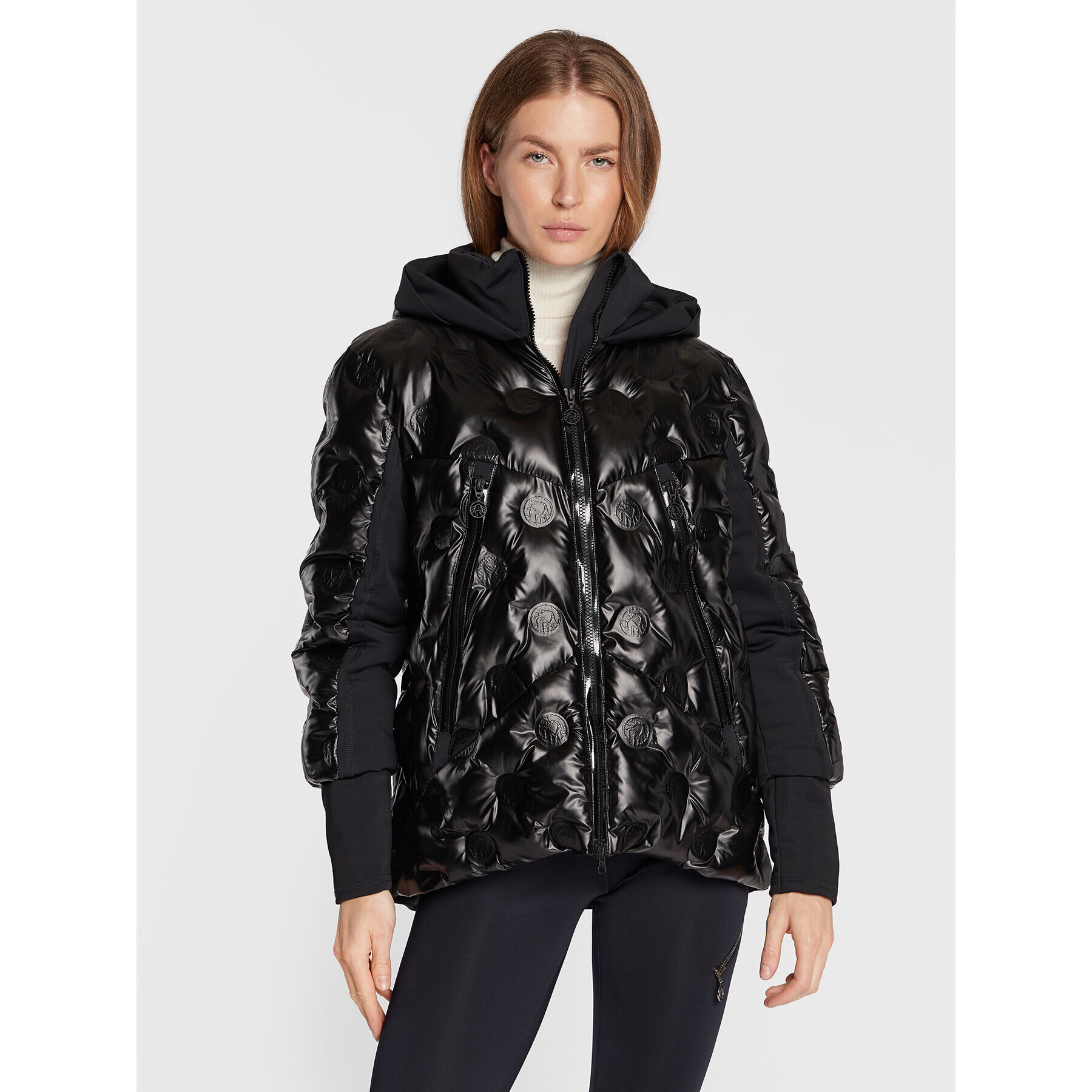 Sportalm Пухено яке 9810061512 Черен Regular Fit - Pepit.bg