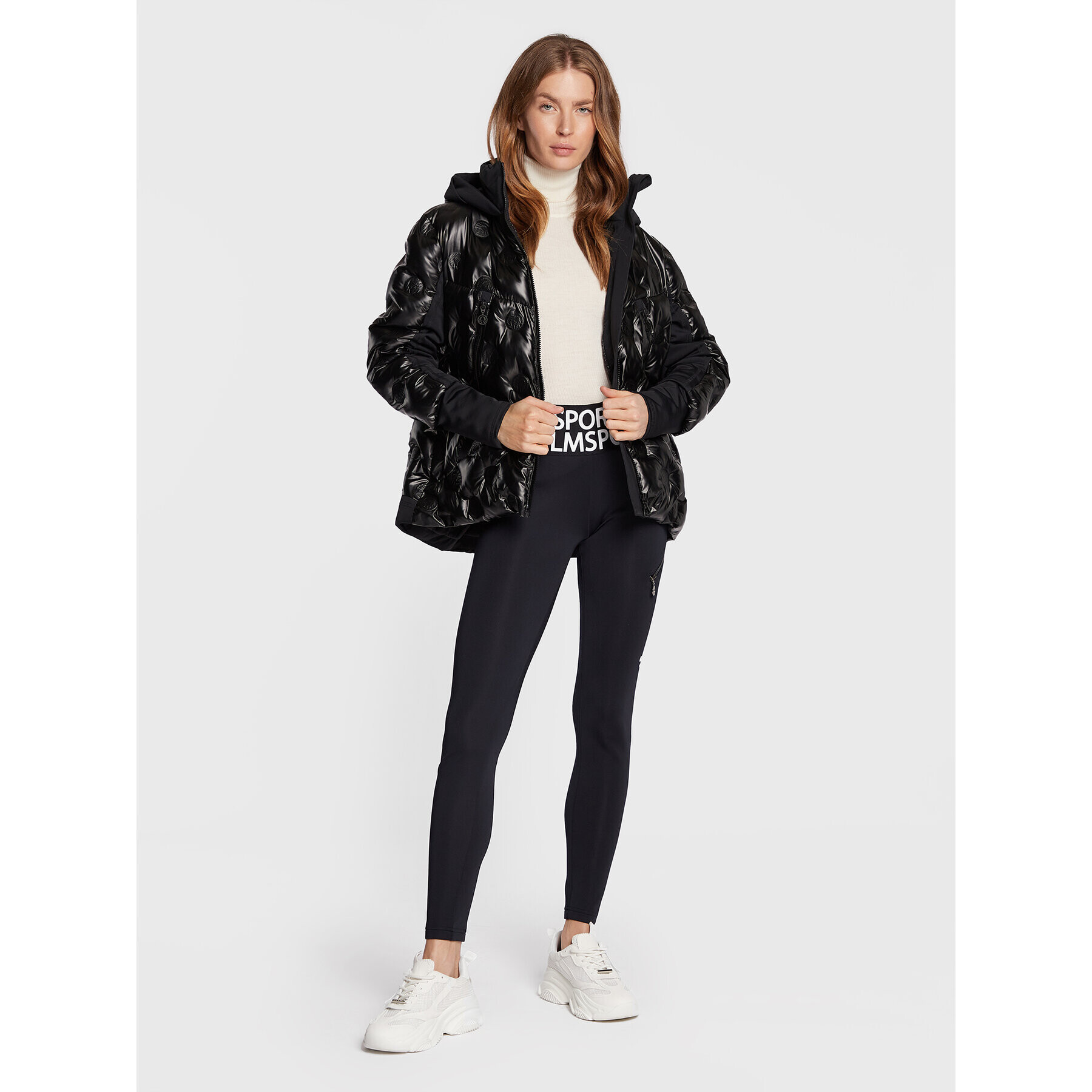 Sportalm Пухено яке 9810061512 Черен Regular Fit - Pepit.bg