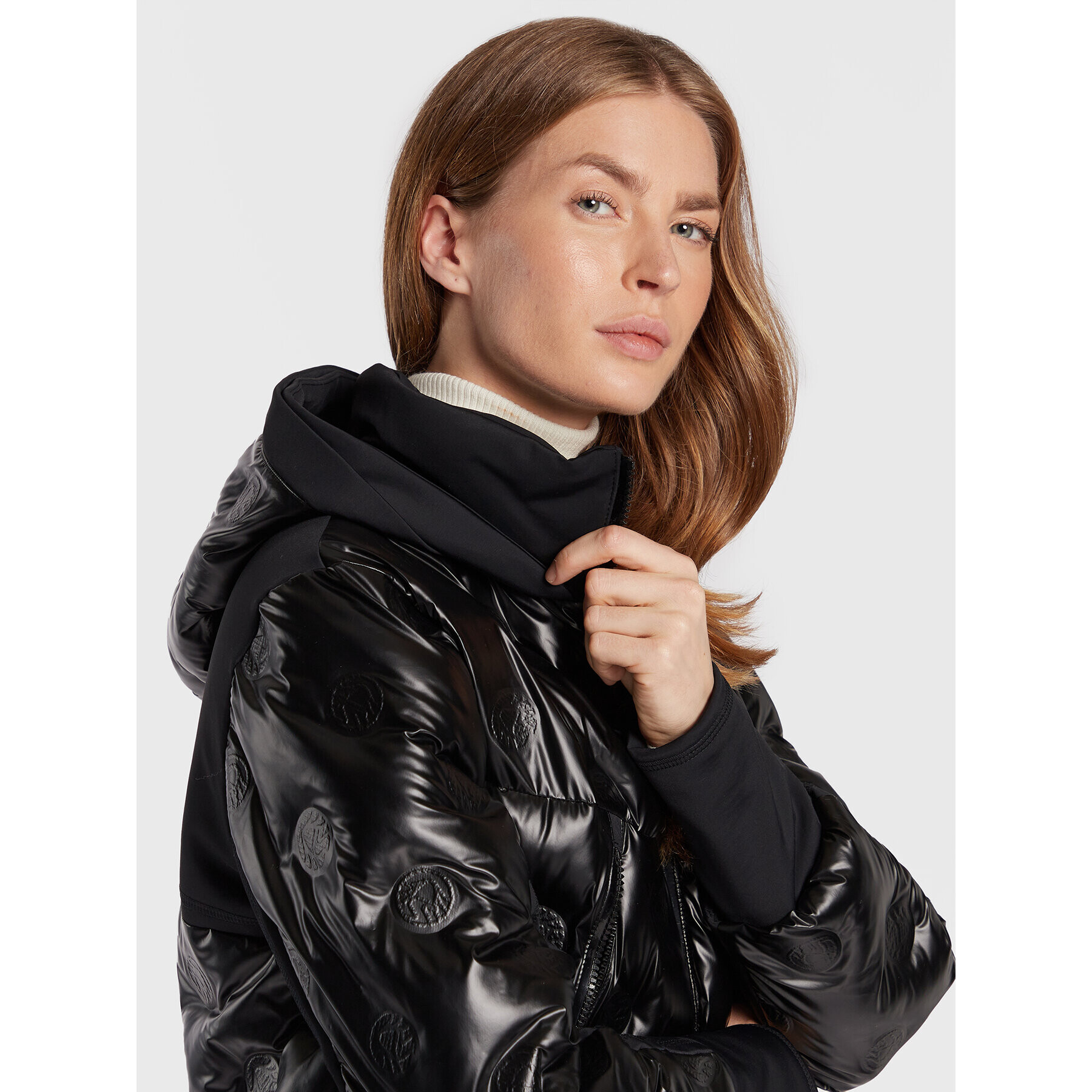 Sportalm Пухено яке 9810061512 Черен Regular Fit - Pepit.bg