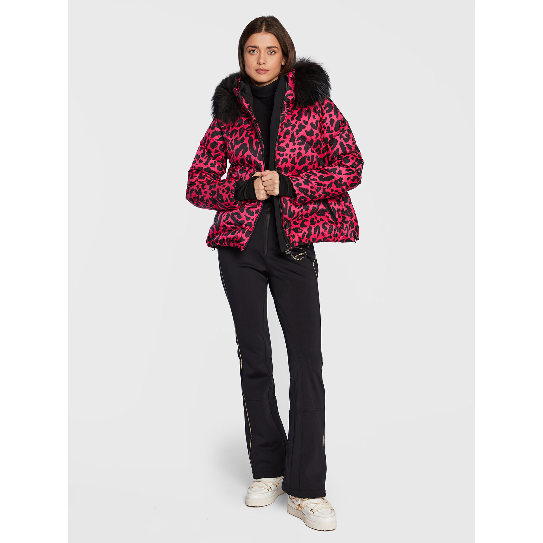 Sportalm Пухено яке 9820573135 Розов Regular Fit - Pepit.bg