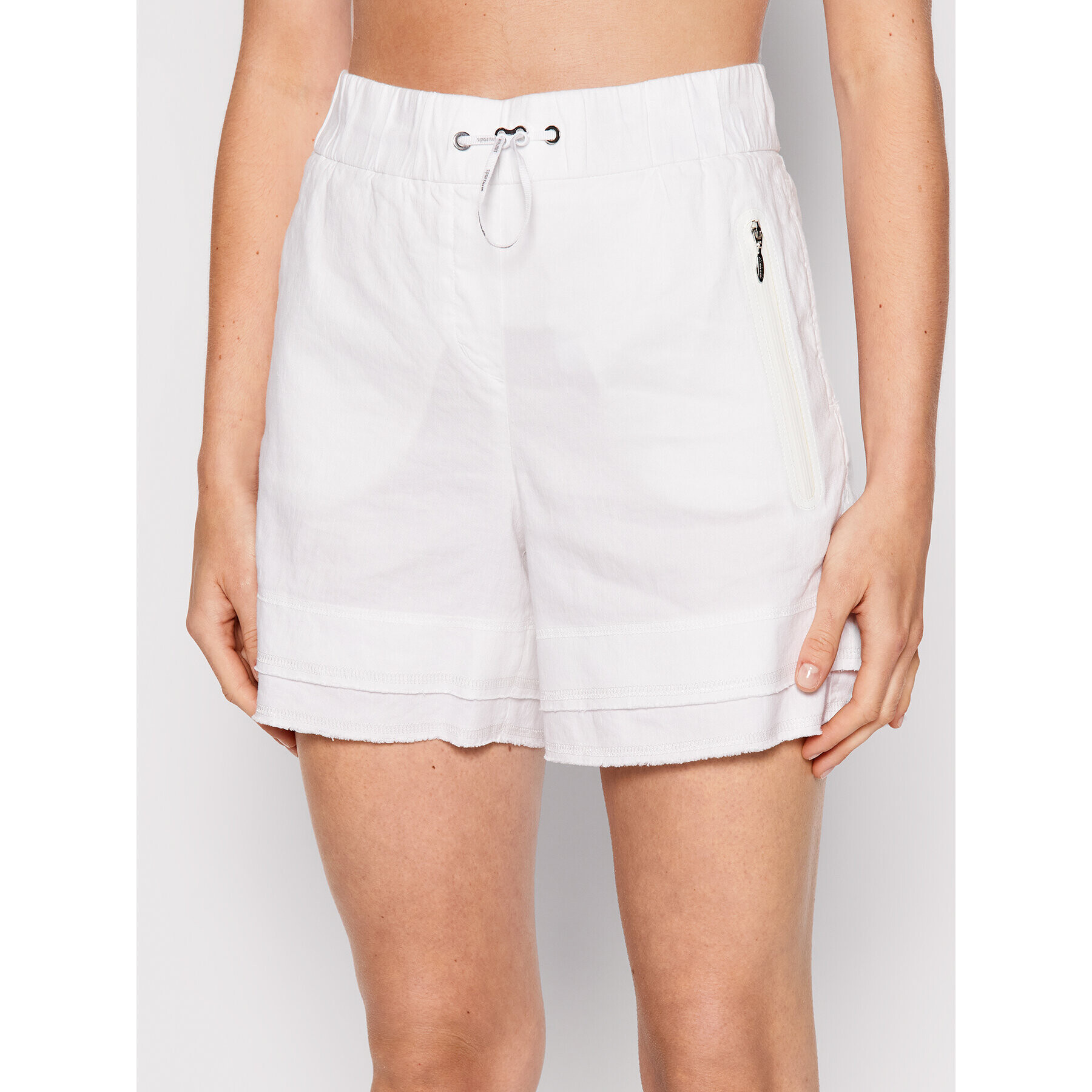 Sportalm Шорти от плат 9757001077 Бял Regular Fit - Pepit.bg
