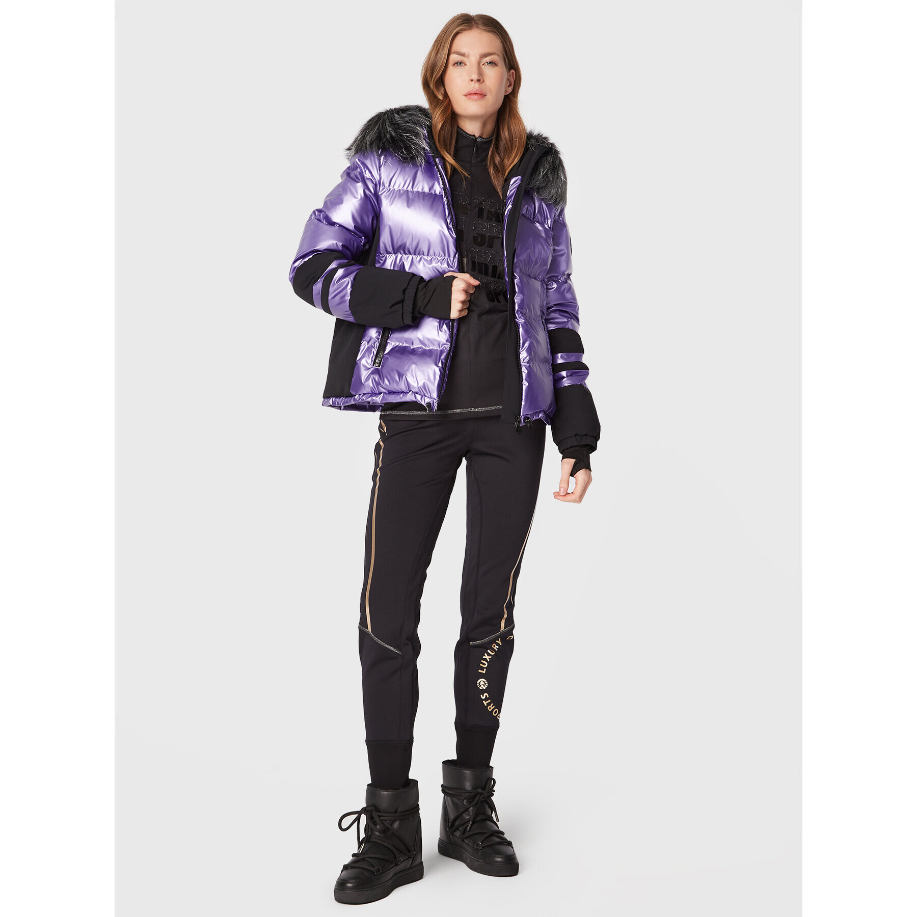 Sportalm Скиорско яке 9820568140 Виолетов Regular Fit - Pepit.bg