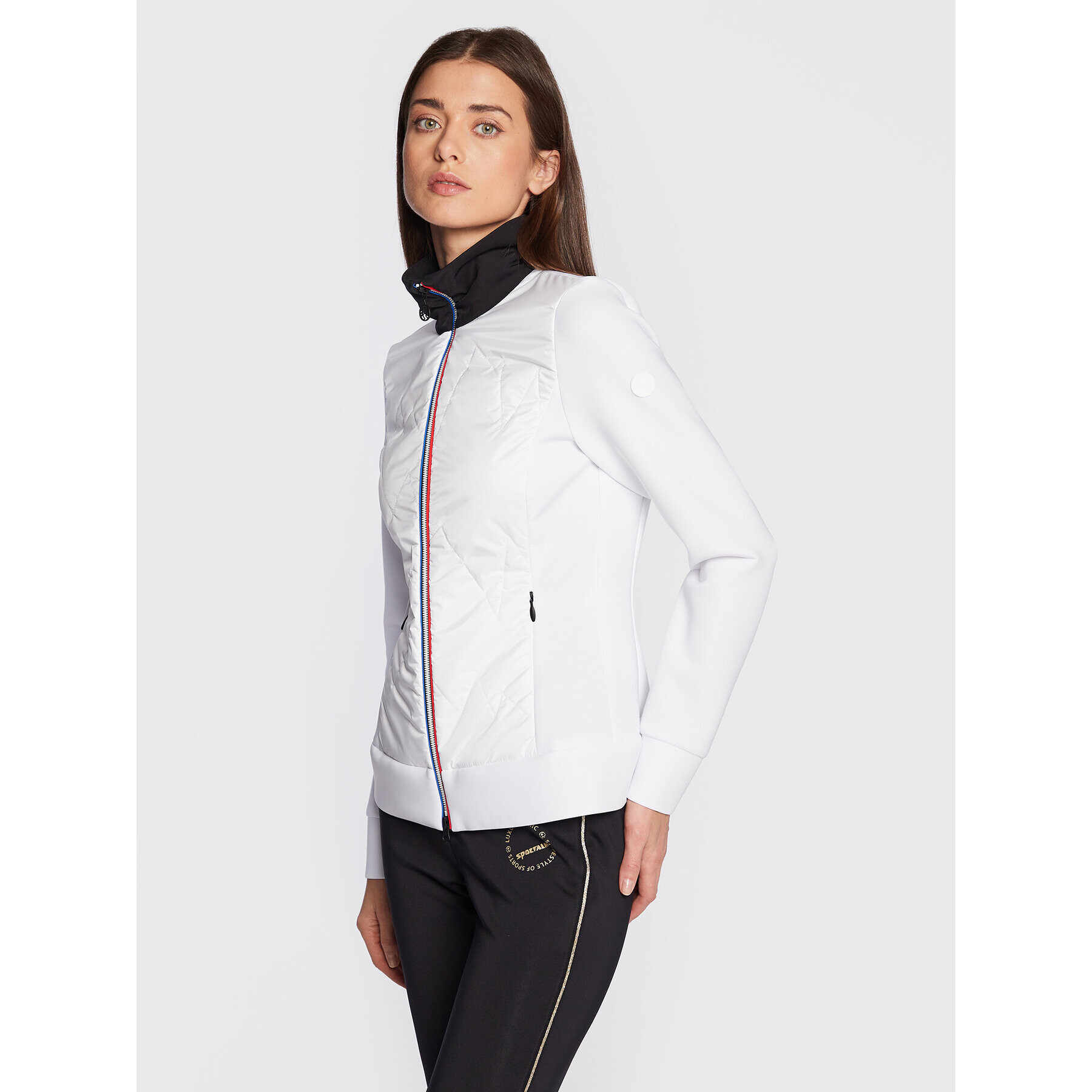 Sportalm Суитшърт 9823501027 Бял Slim Fit - Pepit.bg