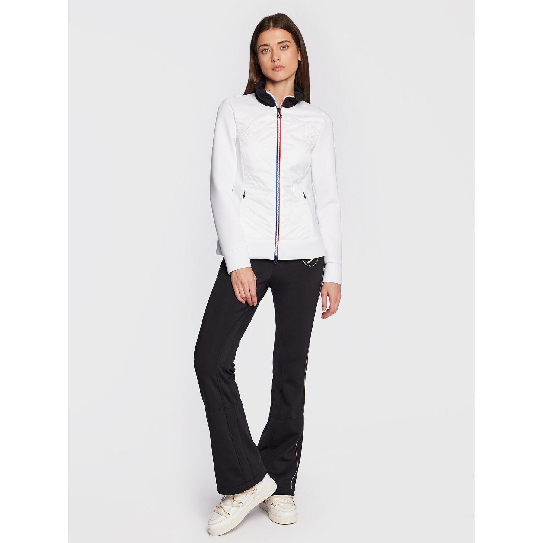 Sportalm Суитшърт 9823501027 Бял Slim Fit - Pepit.bg