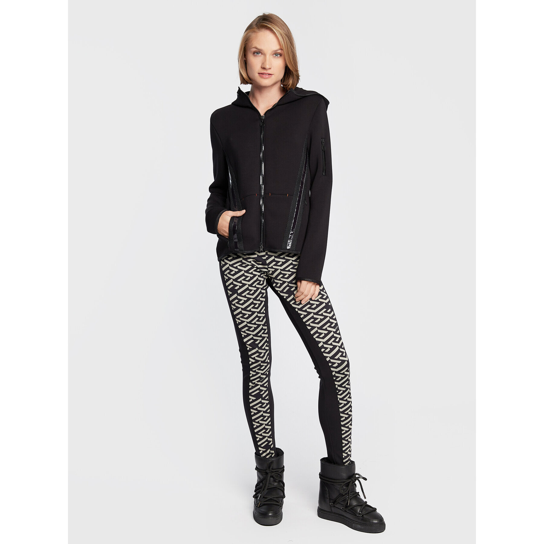 Sportalm Суитшърт 9850011522 Черен Regular Fit - Pepit.bg