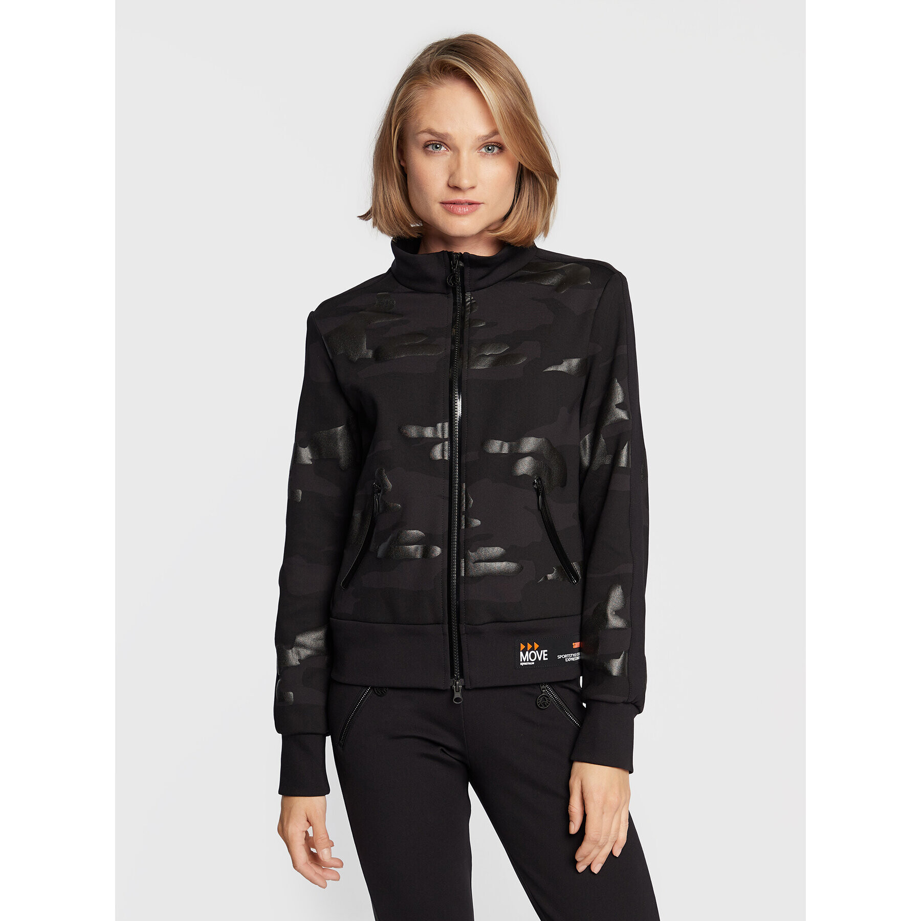 Sportalm Суитшърт 9850018014 Черен Regular Fit - Pepit.bg