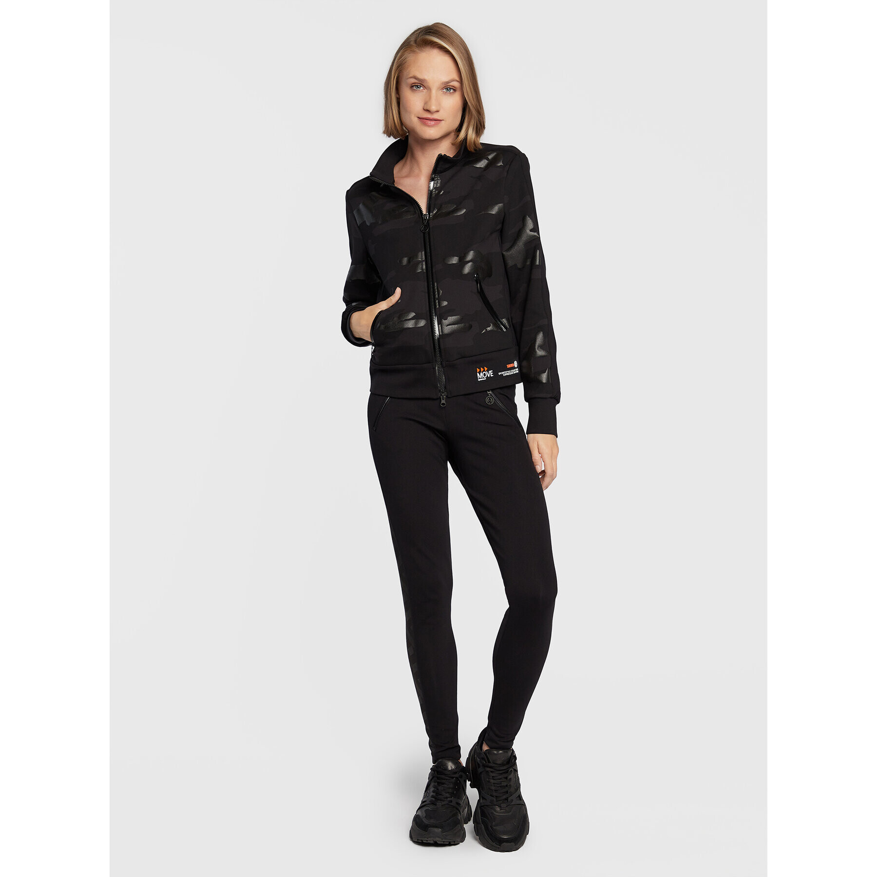 Sportalm Суитшърт 9850018014 Черен Regular Fit - Pepit.bg