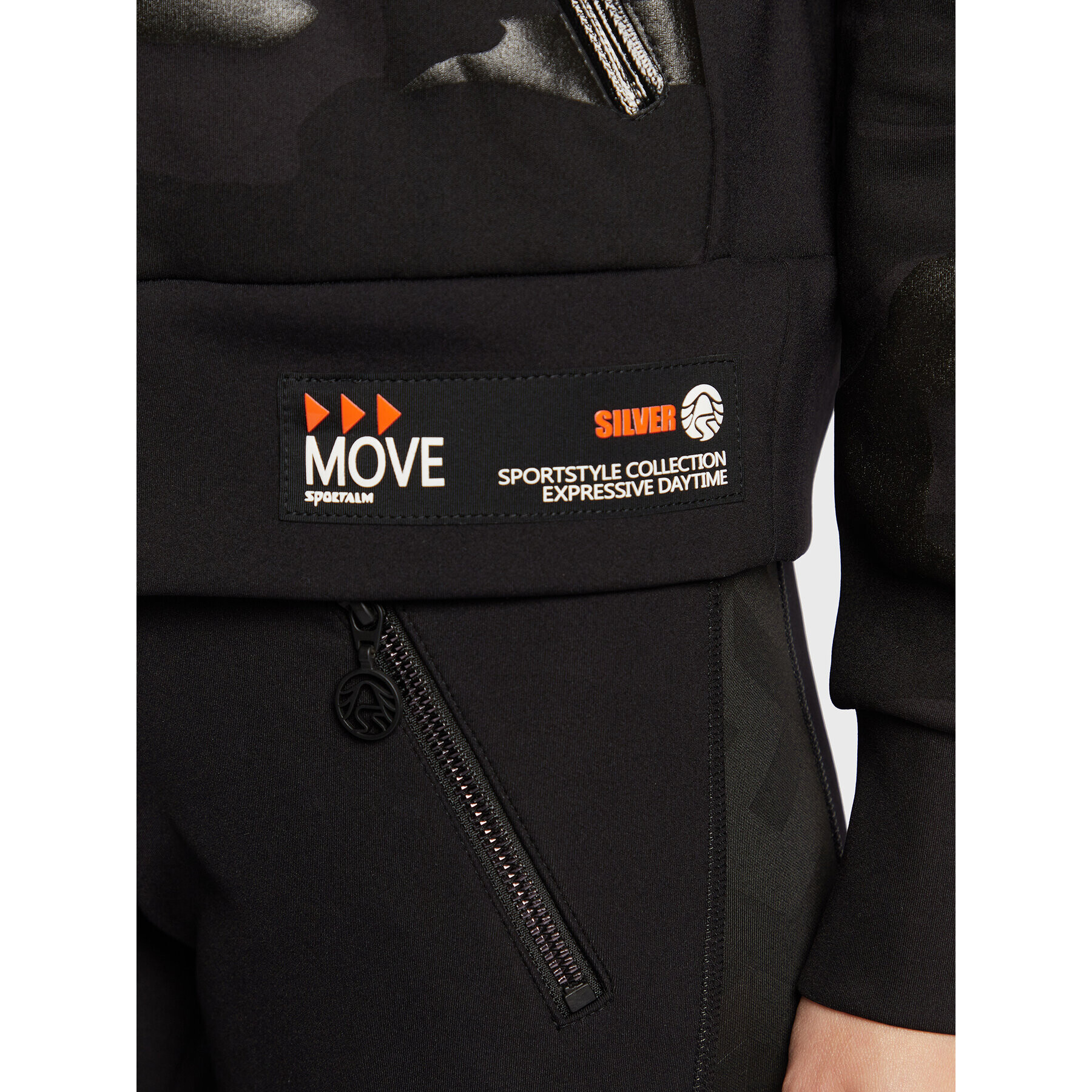 Sportalm Суитшърт 9850018014 Черен Regular Fit - Pepit.bg