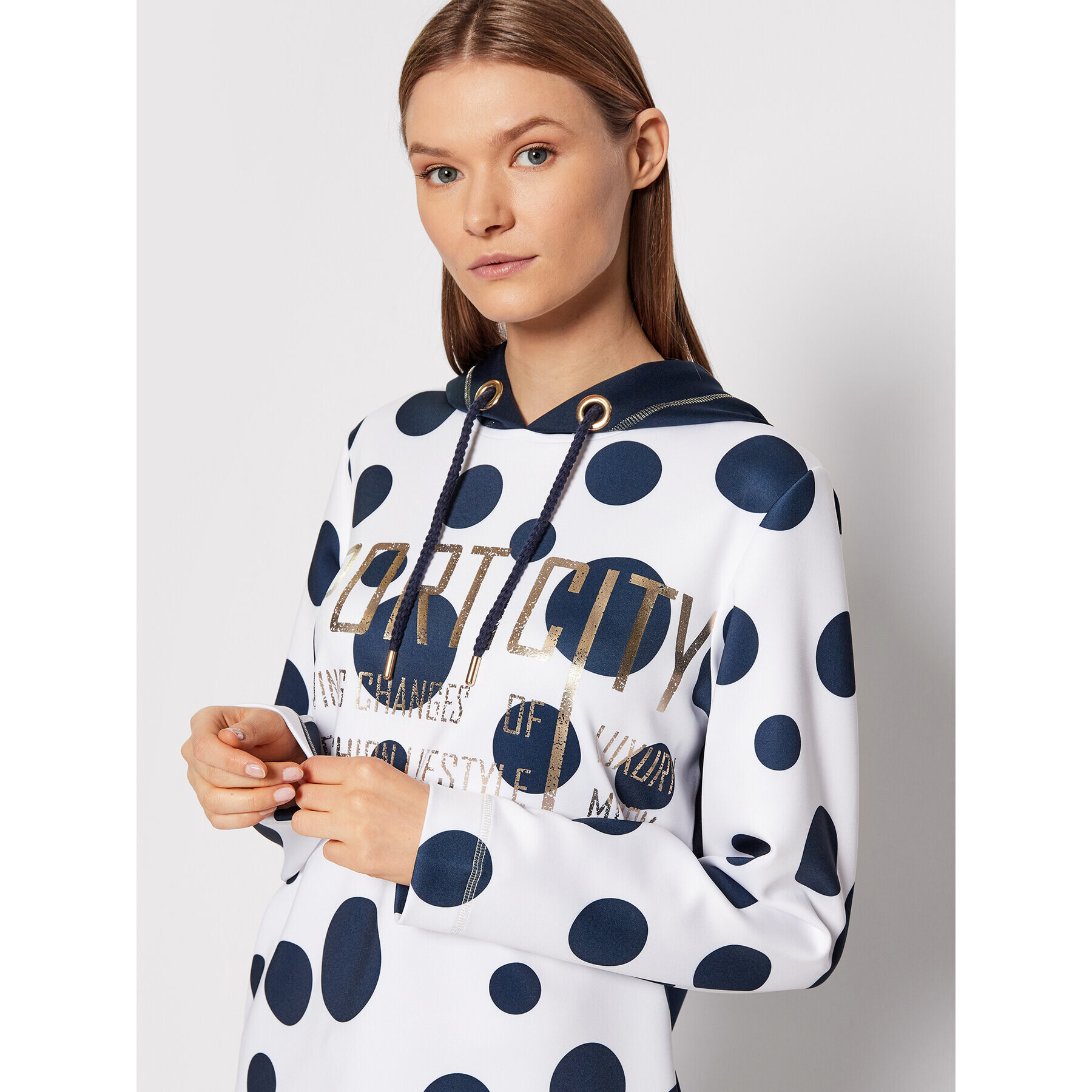 Sportalm Суитшърт Leni 9714011809 Бял Regular Fit - Pepit.bg