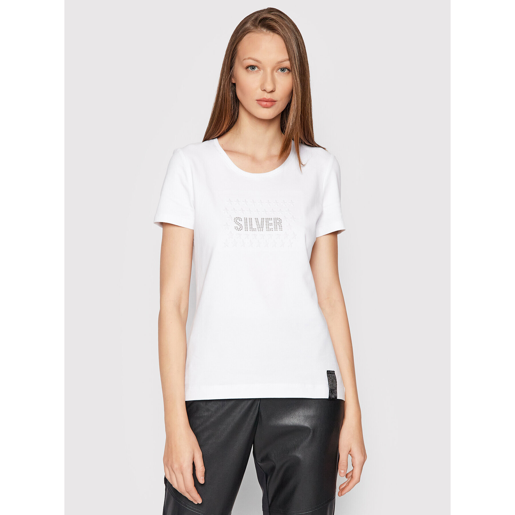 Sportalm Тишърт 9612543848 Бял Regular Fit - Pepit.bg