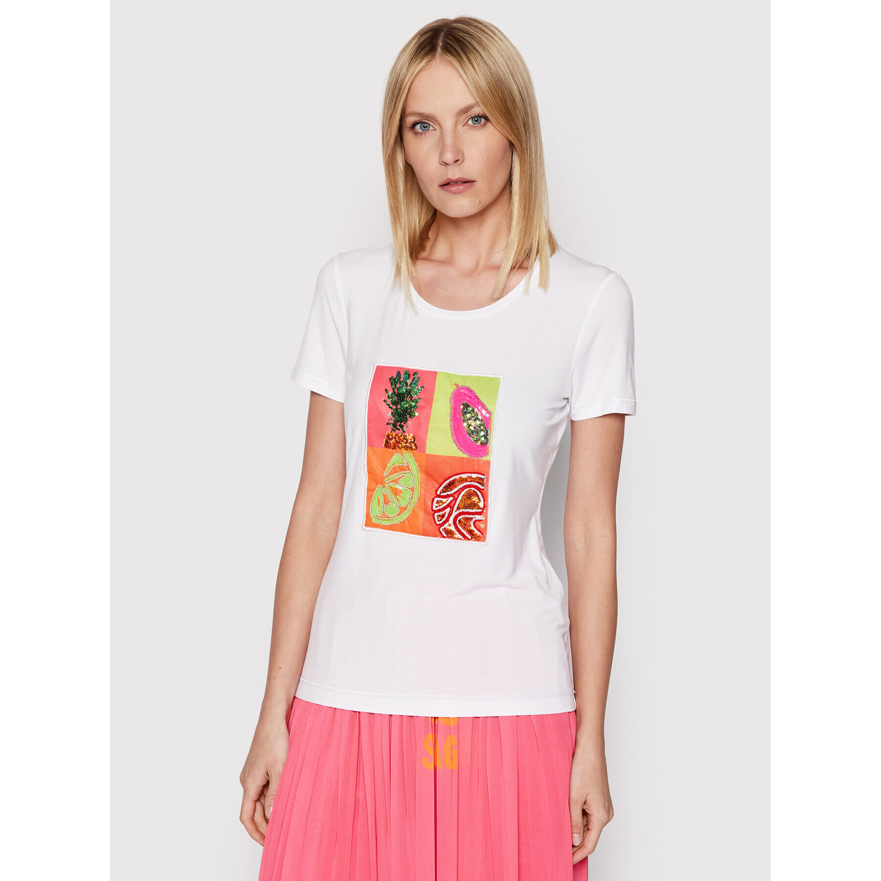 Sportalm Тишърт 9712530901 Бял Regular Fit - Pepit.bg