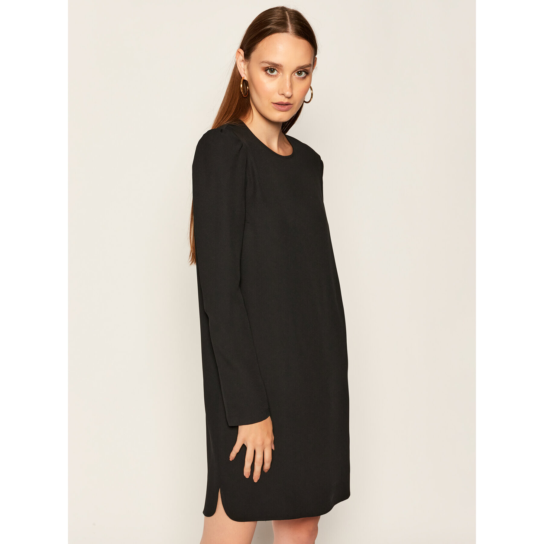 Sportmax Code Коктейлна рокля Harden 72260805 Черен Regular Fit - Pepit.bg