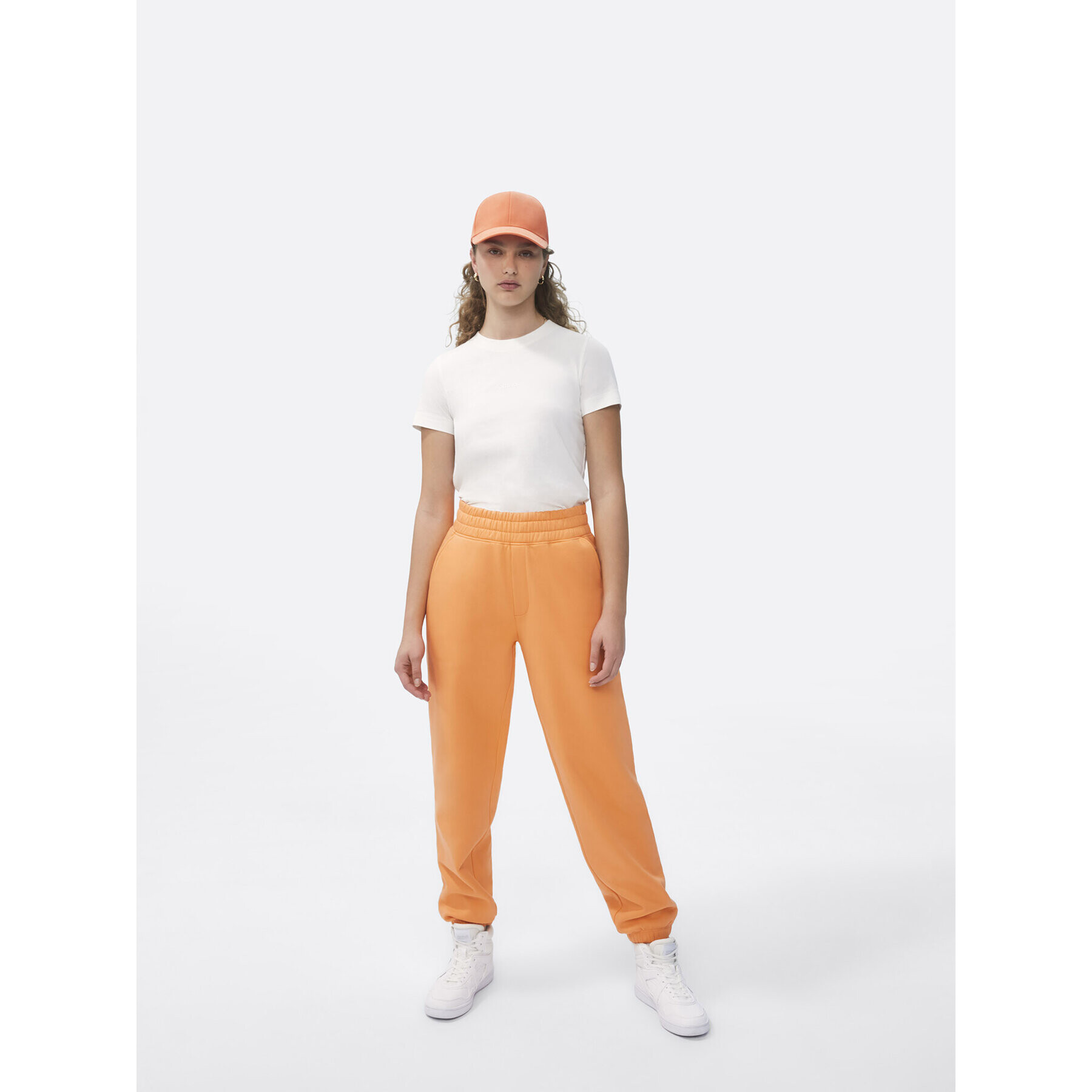 Sprandi Долнище анцуг SP22-SPD011 Оранжев Relaxed Fit - Pepit.bg