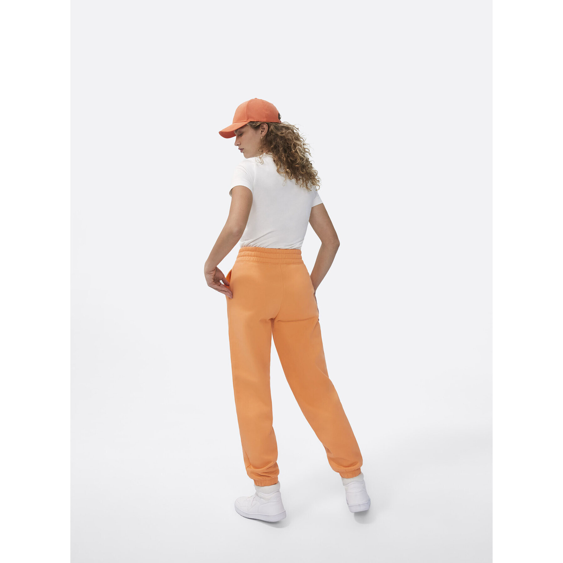 Sprandi Долнище анцуг SP22-SPD011 Оранжев Relaxed Fit - Pepit.bg