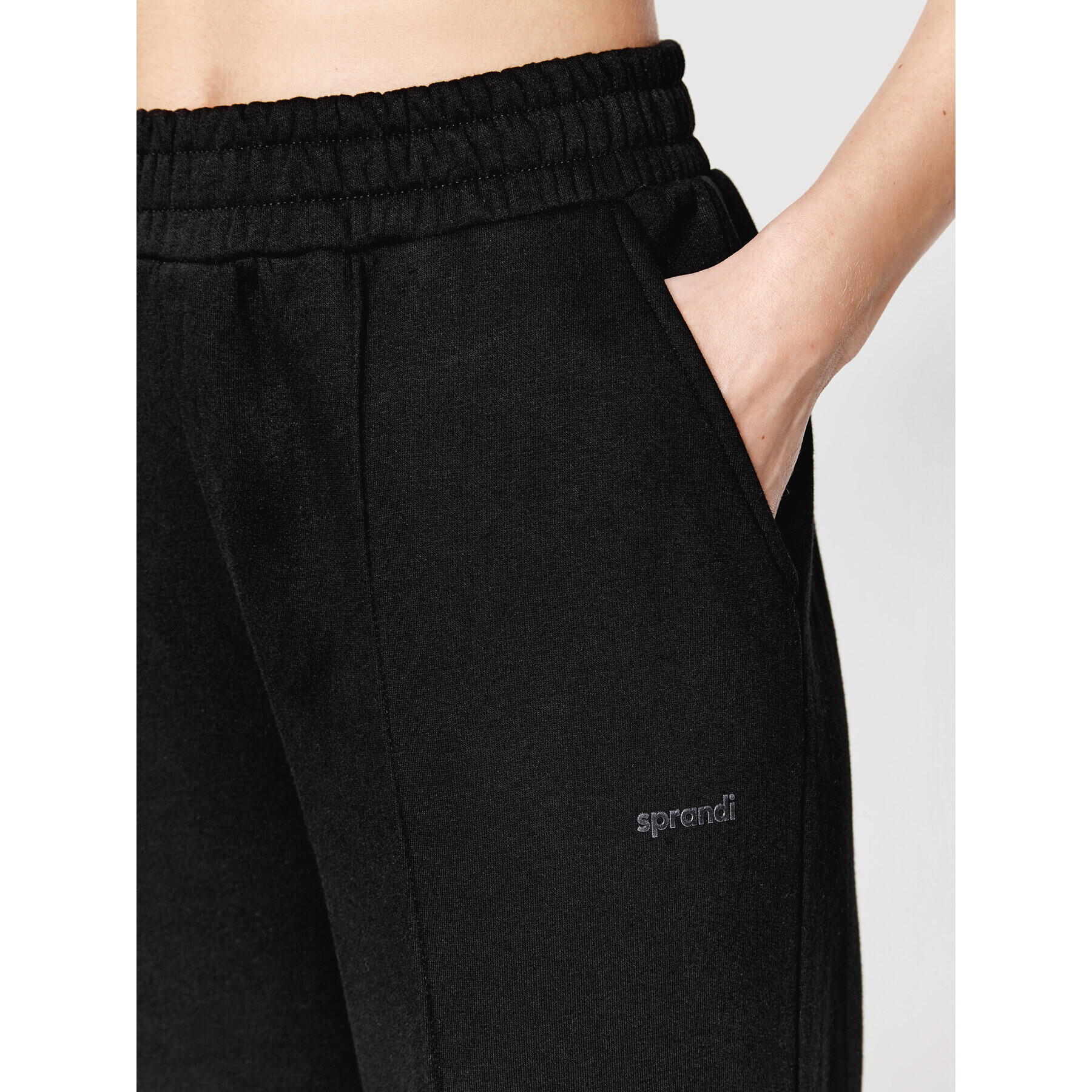 Sprandi Долнище анцуг SP22-SPD504 Черен Regular Fit - Pepit.bg