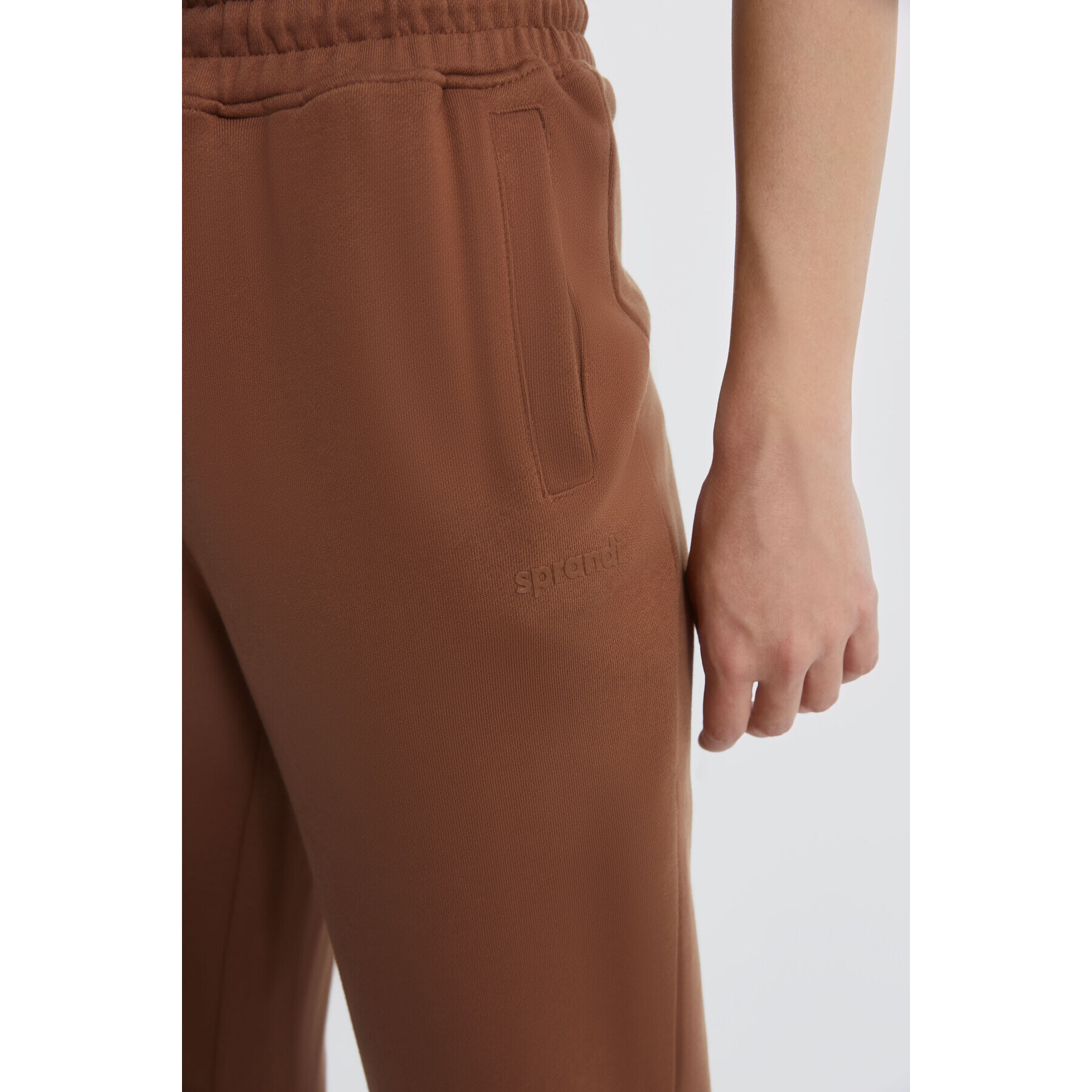 Sprandi Долнище анцуг AW21-SJM009 Кафяв Regular Fit - Pepit.bg