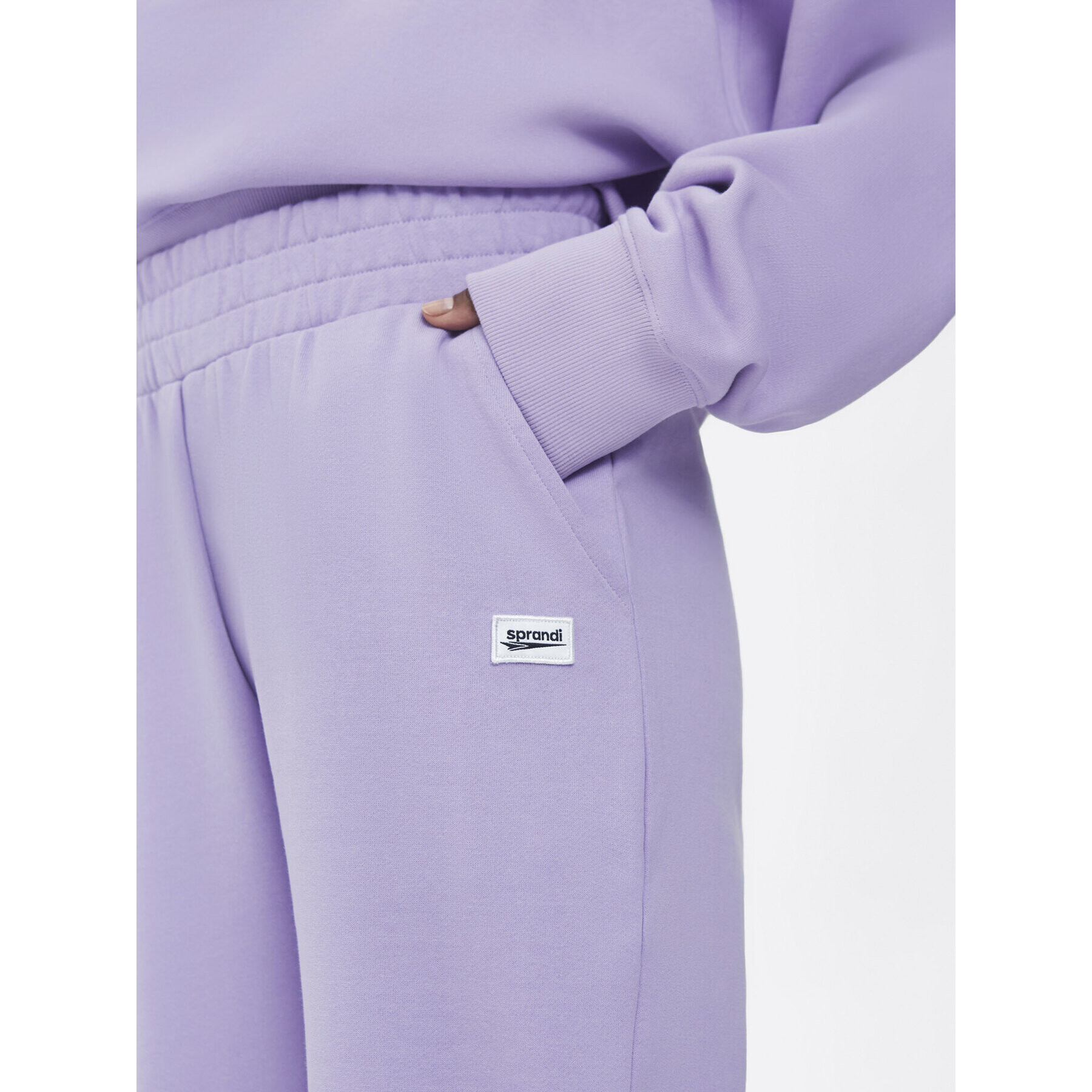 Sprandi Долнище анцуг SP22-SPD100 Виолетов Relaxed Fit - Pepit.bg