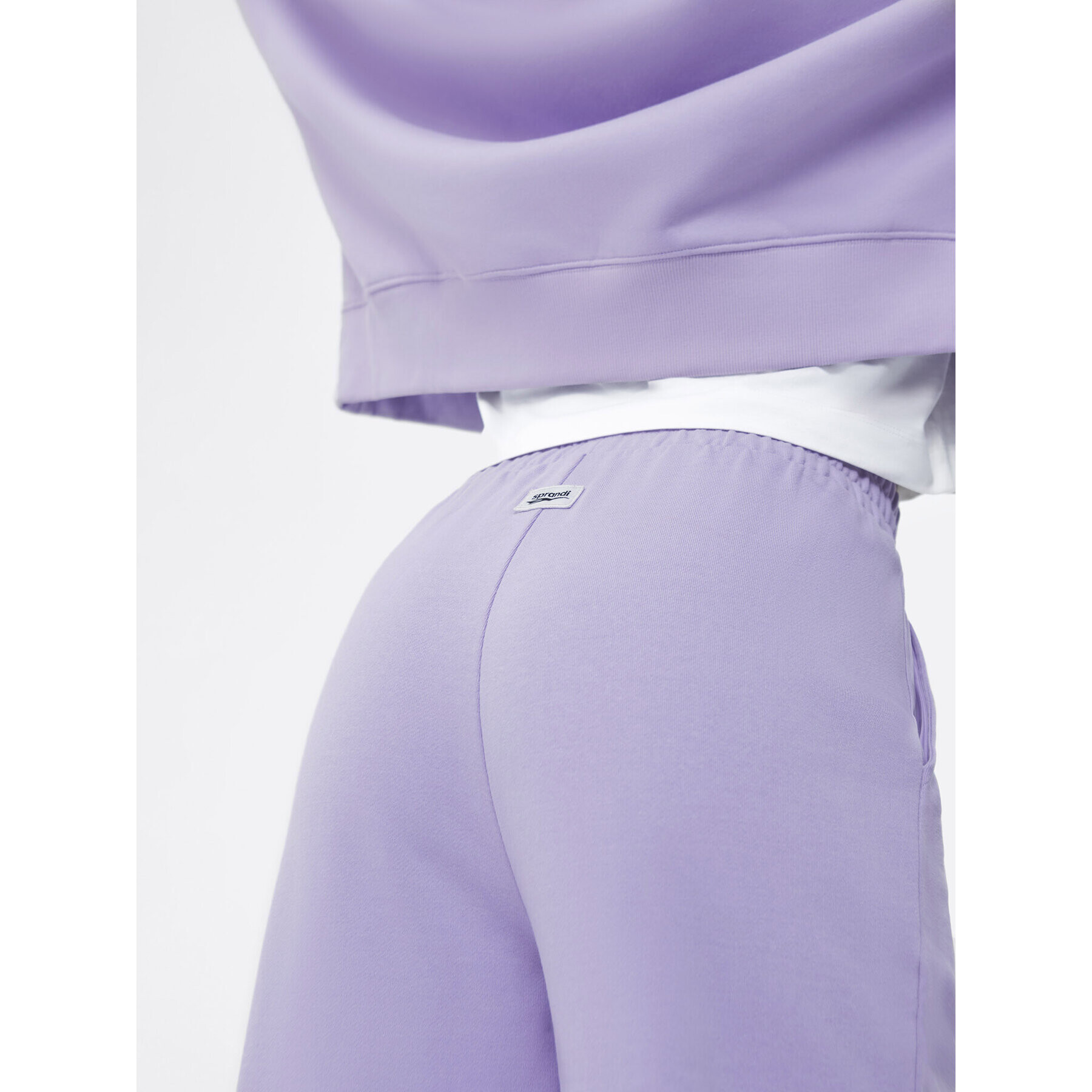 Sprandi Долнище анцуг SP22-SPD100 Виолетов Relaxed Fit - Pepit.bg
