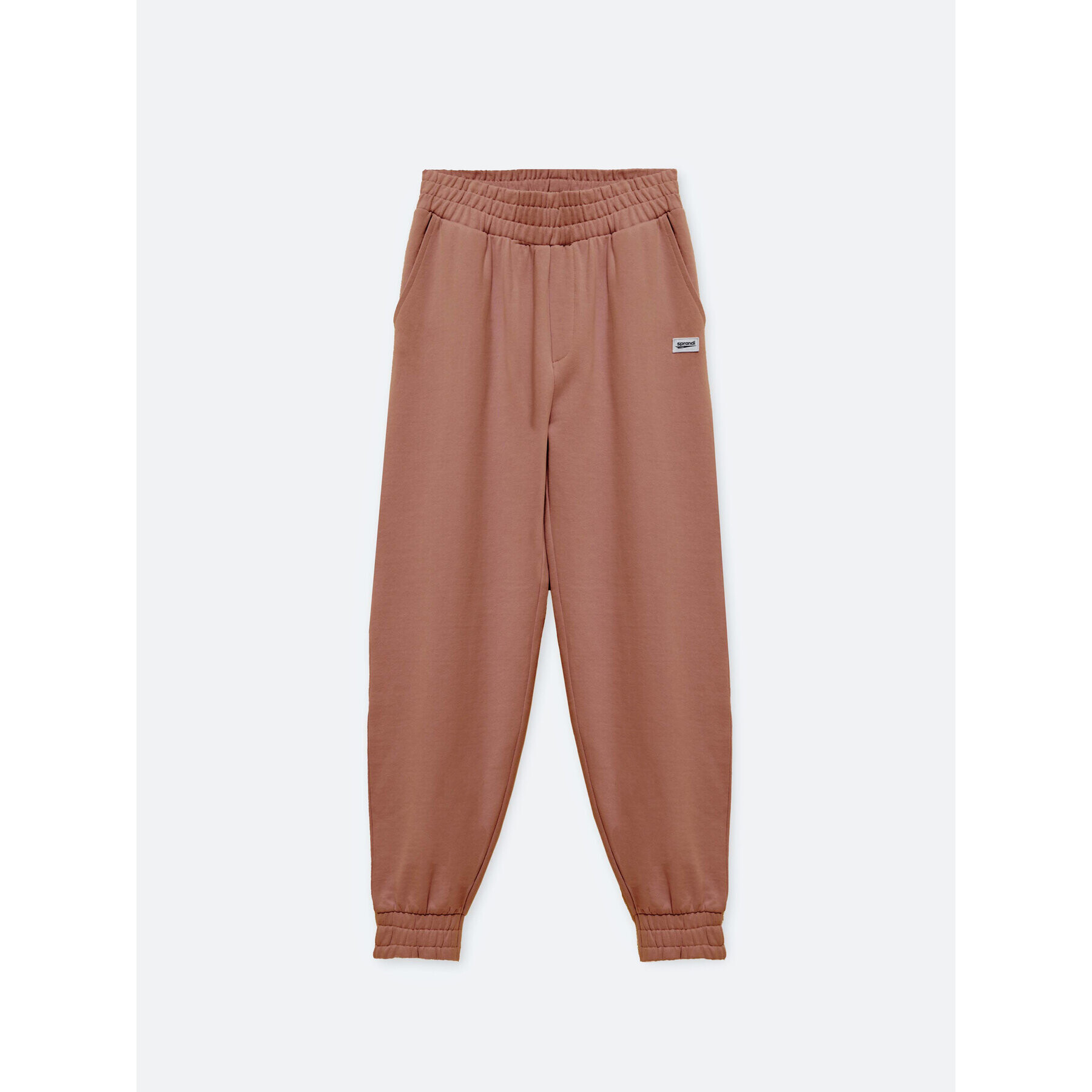 Sprandi Долнище анцуг SP22-SPD101 Кафяв Relaxed Fit - Pepit.bg